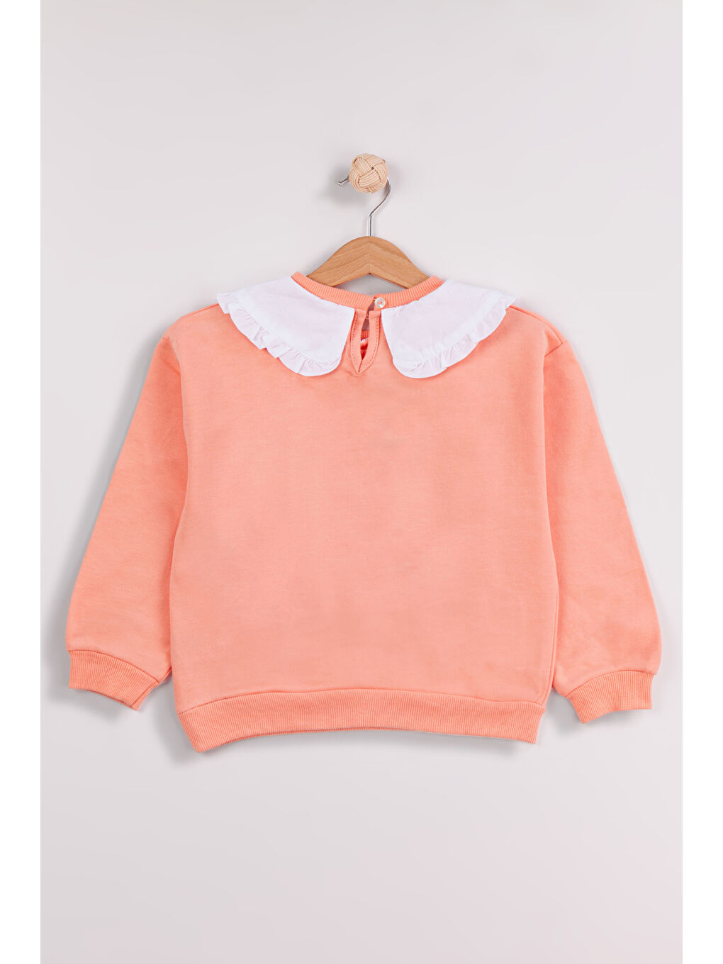 MİSSTUFFY Lila Kız Çocuk 2'li Paket Basic Sweatshirt - 3