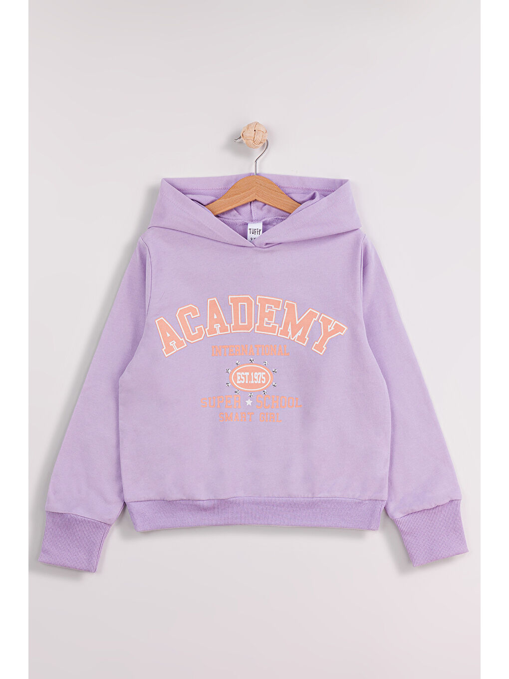 MİSSTUFFY Lila Kız Çocuk 2'li Paket Basic Sweatshirt - 4