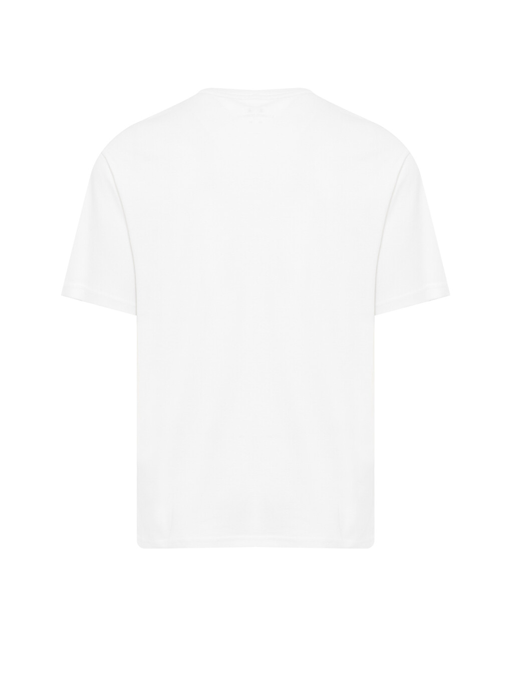 Bej Ekru Erkek Kısa Kol T-Shirt-1