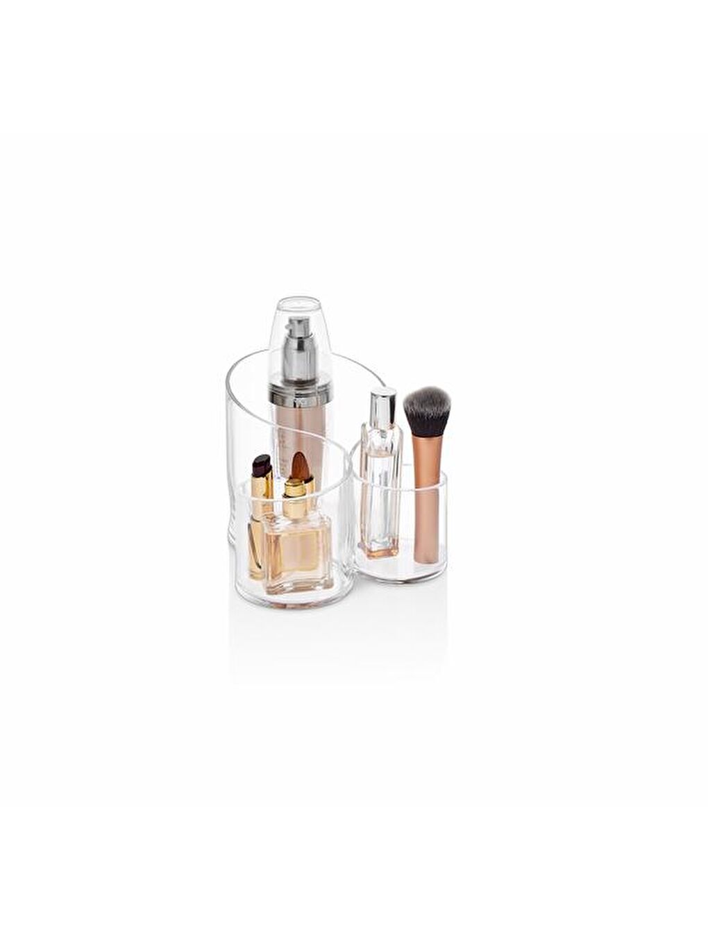 3 Bölmeli Makyaj ve Takı Organizeri