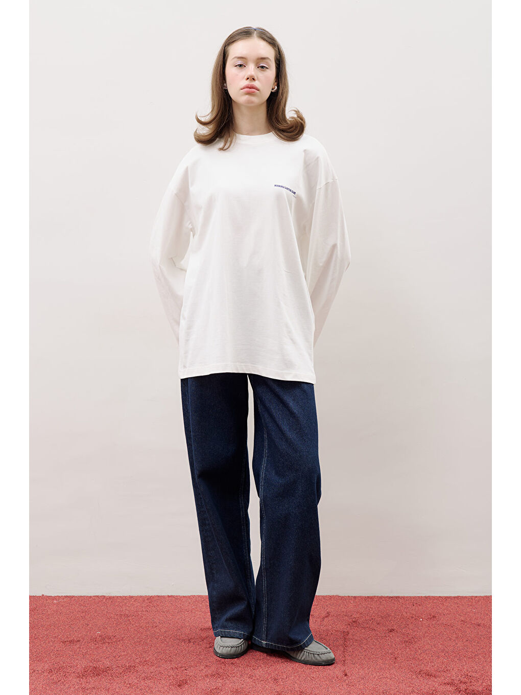 Coffee Club Tshırt Ekru-5