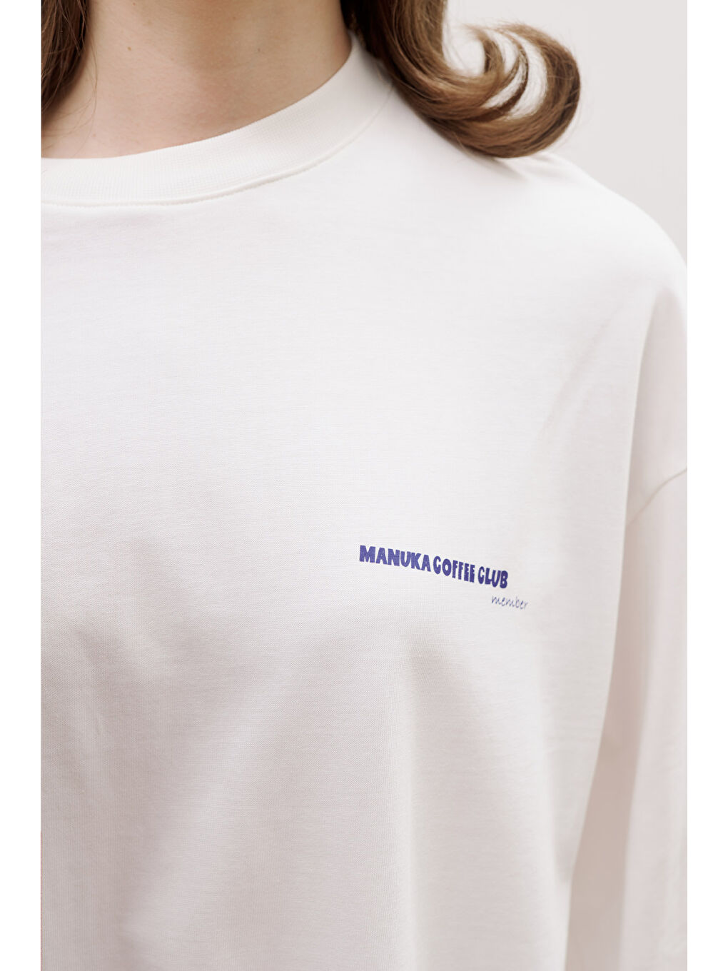 Coffee Club Tshırt Ekru-6