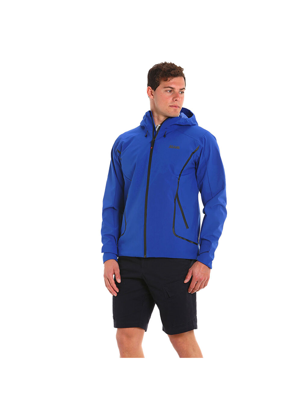 Act Hooded Erkek Mavi Ceket