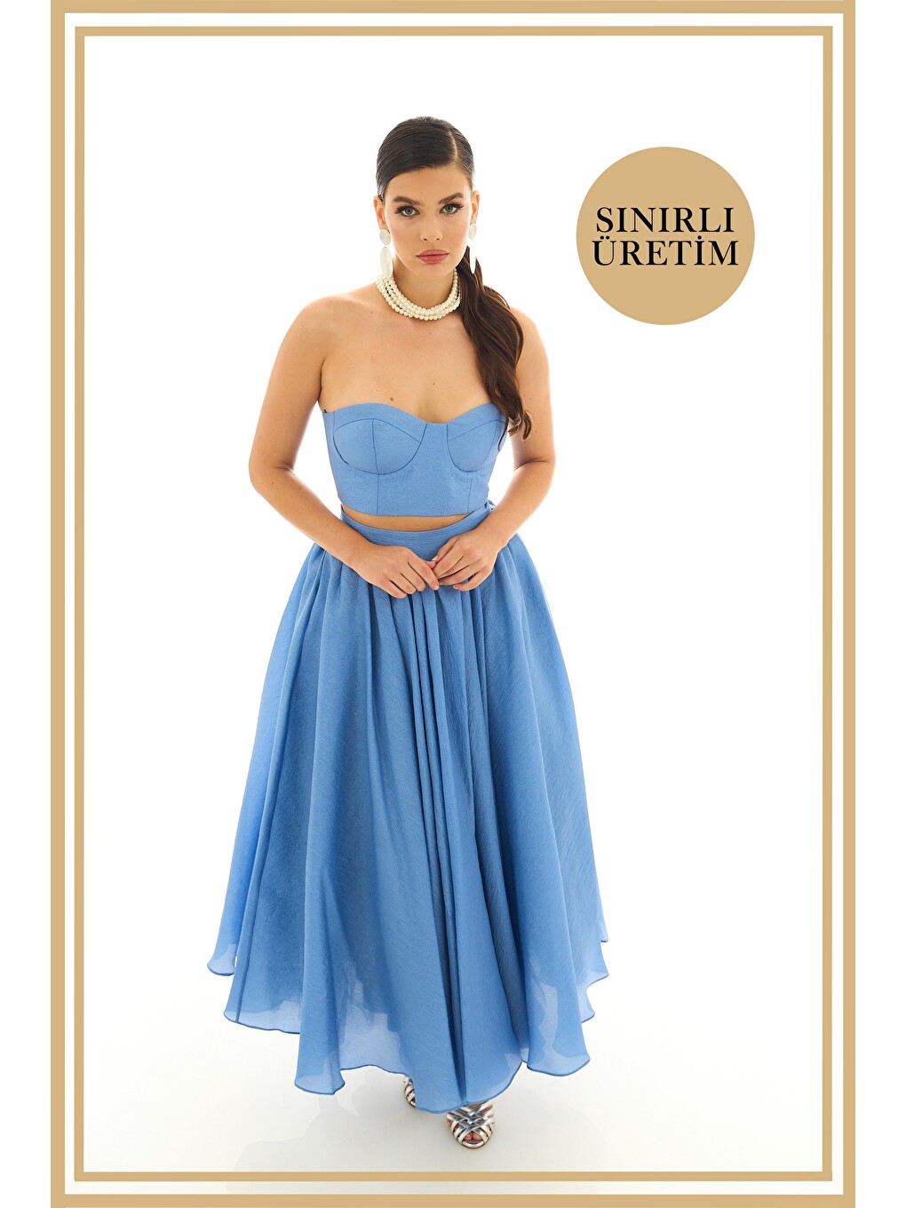 Limited Edition | Solana Mavi Midi Takım-3