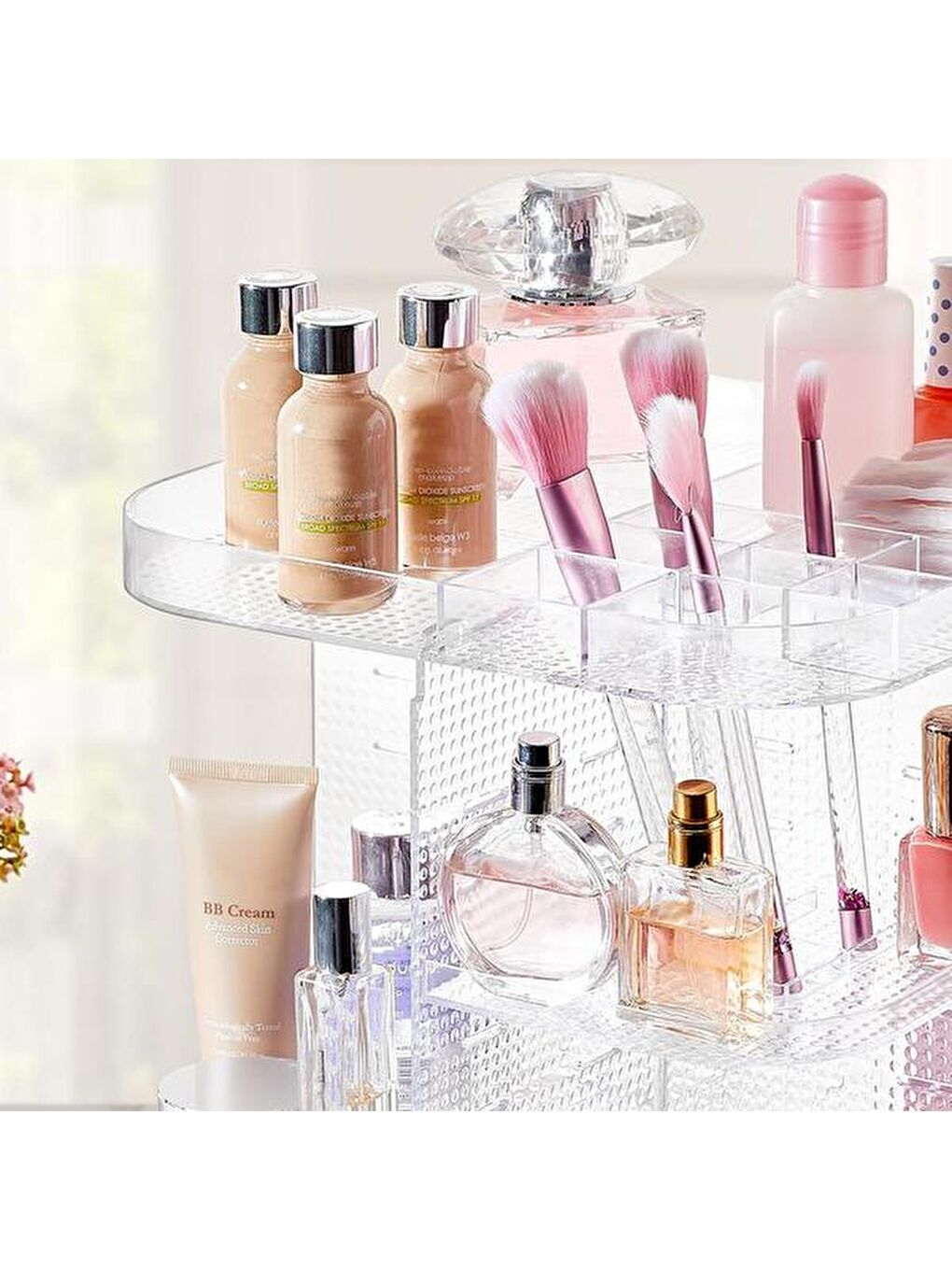 360 °C Dönebilen Makyaj Organizeri-2