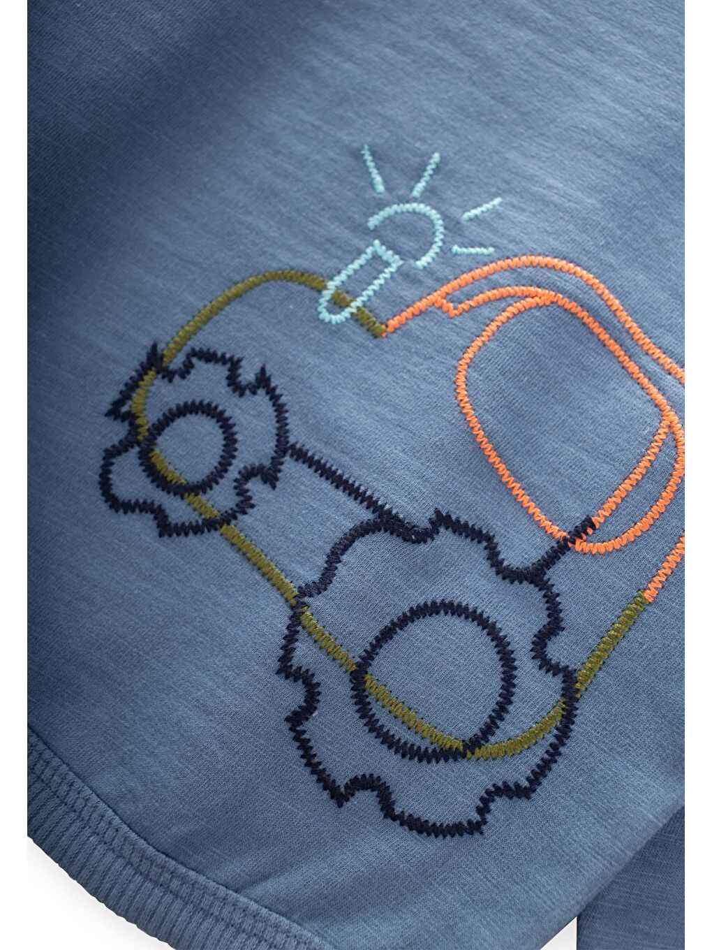 İndigo Erkek Çocuk Nakışlı Sweatshirt-2