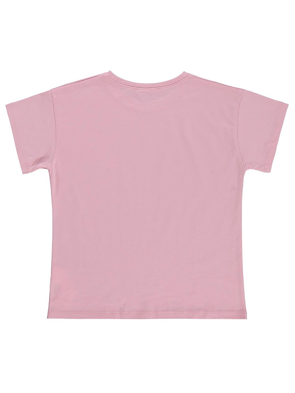 Girls 6-9 Yaş Tişört - Pembe-1