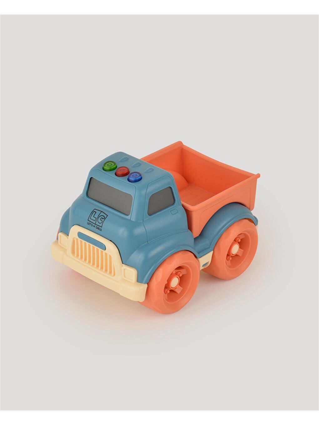 Turkuaz Sesli Ve Işıklı Minik Pikap-5