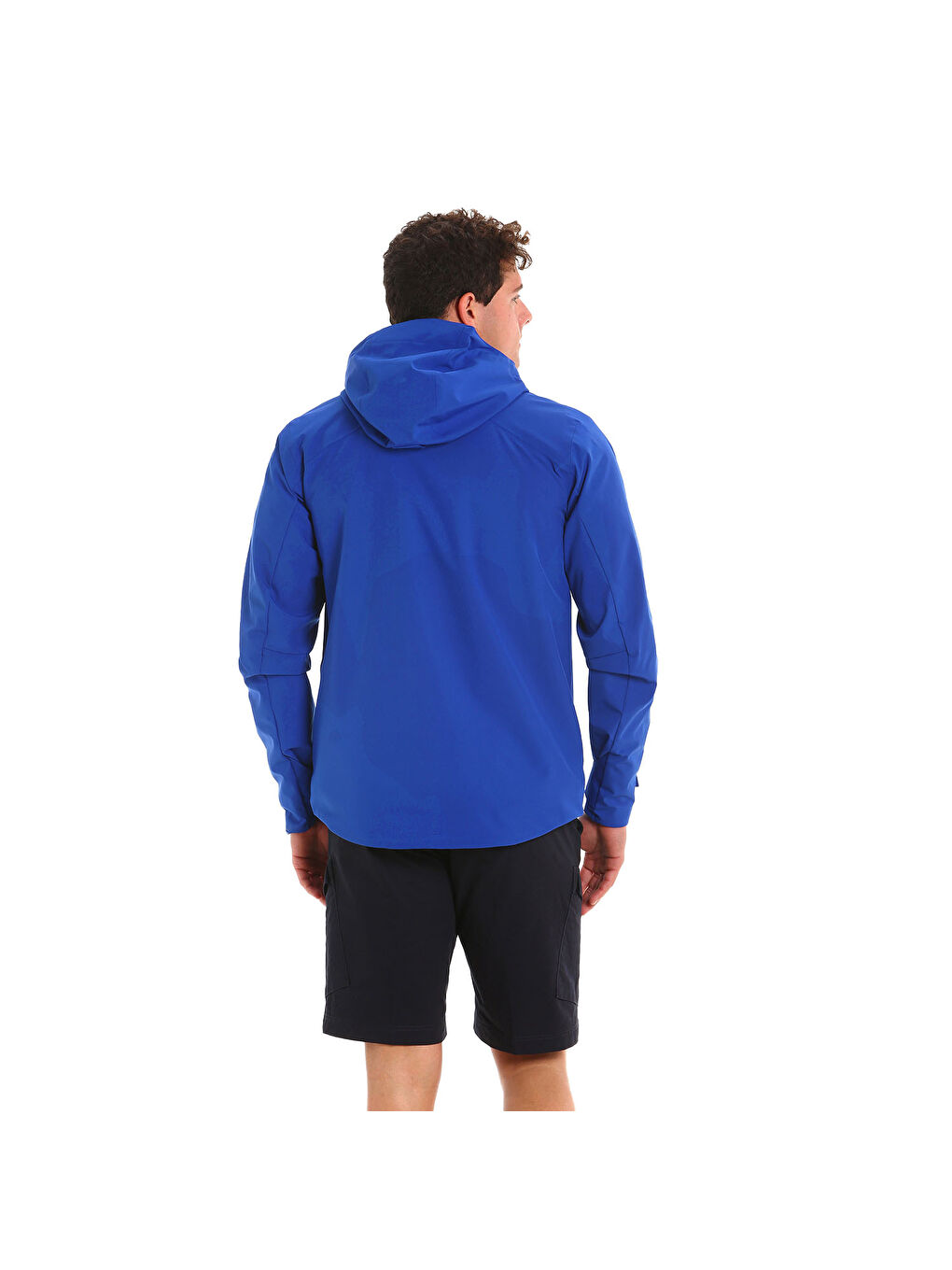 Act Hooded Erkek Mavi Ceket-5