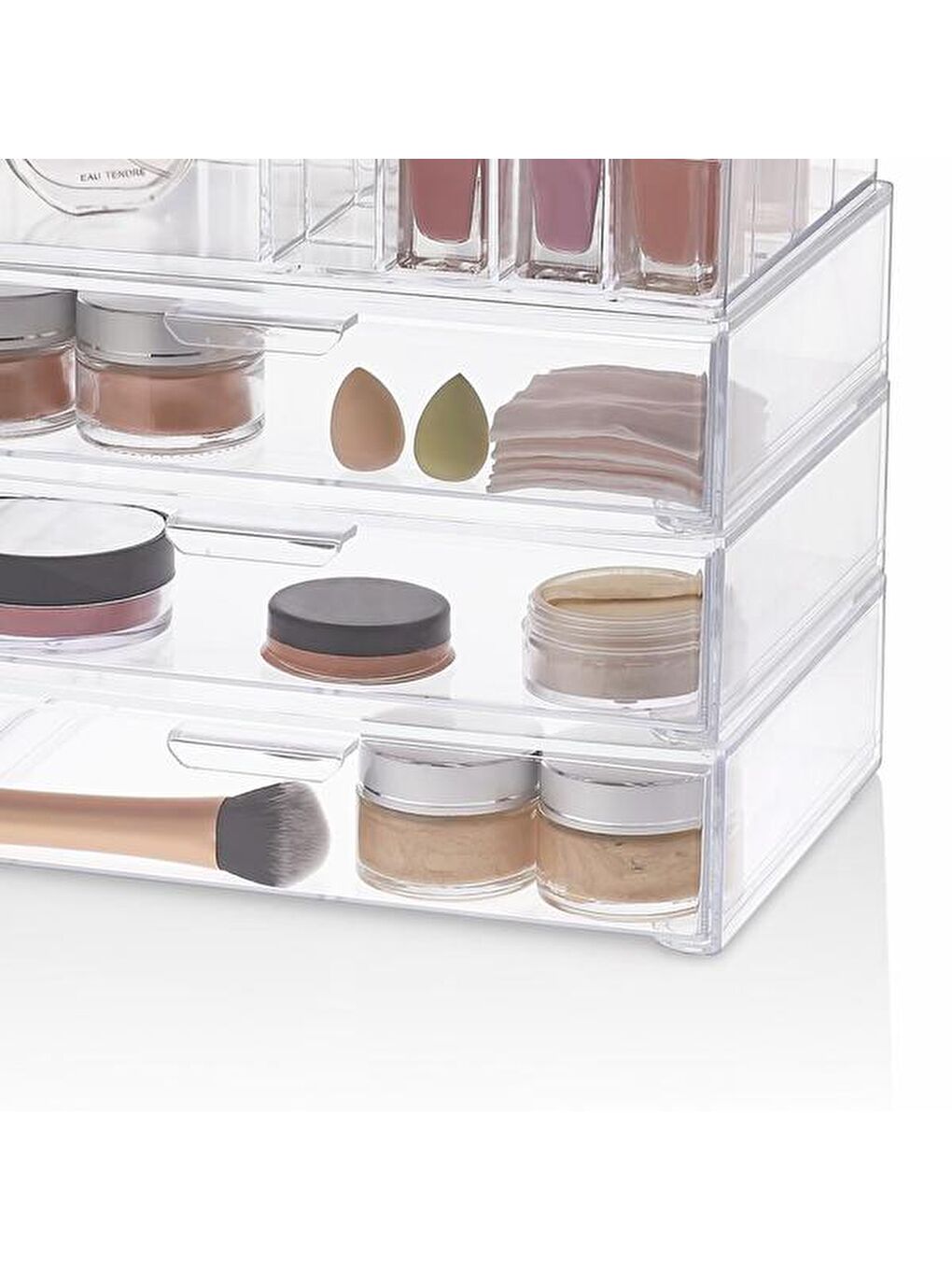 3 Çekmeceli Makyaj Organizer Seti-1