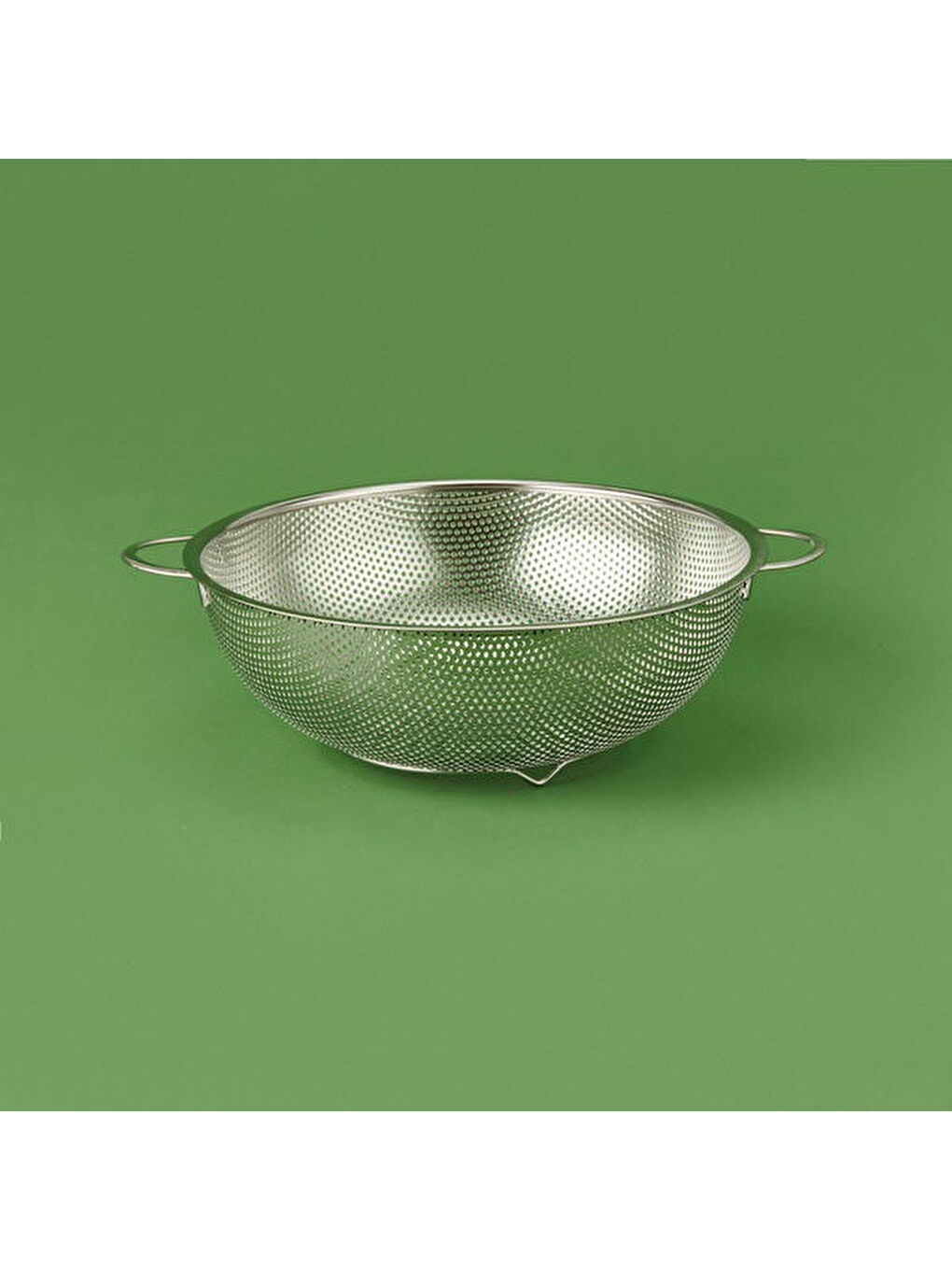 Paslanmaz Çelik Süzgeç - Gri - 28 cm-2