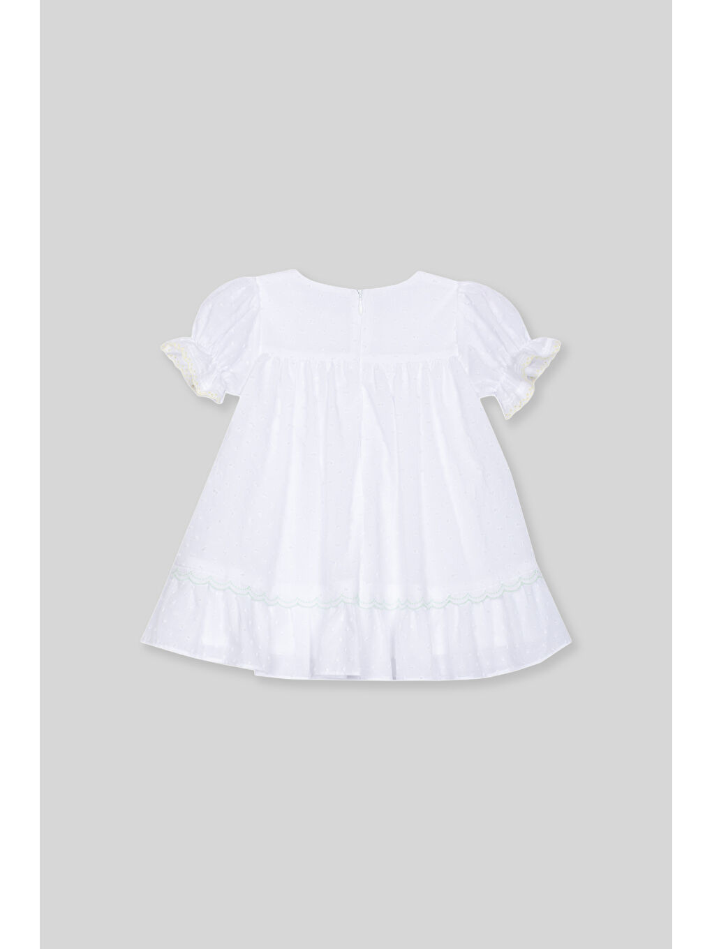 Patachou Kız Bebek Beyaz Elbise-1