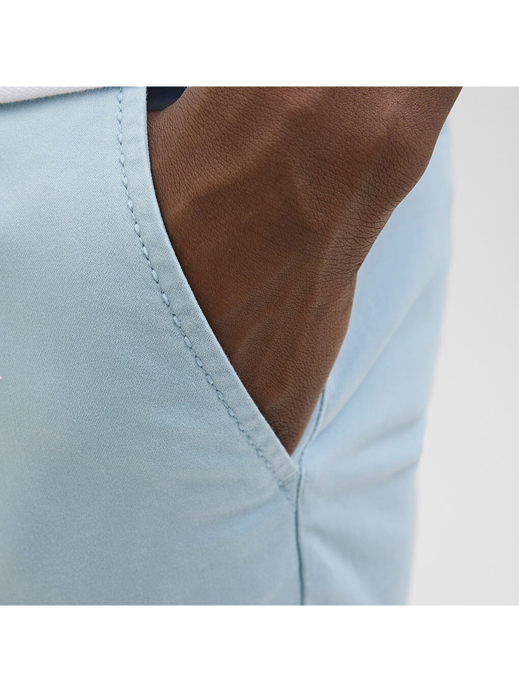 Bowie Solid Erkek Mavi Şort-3