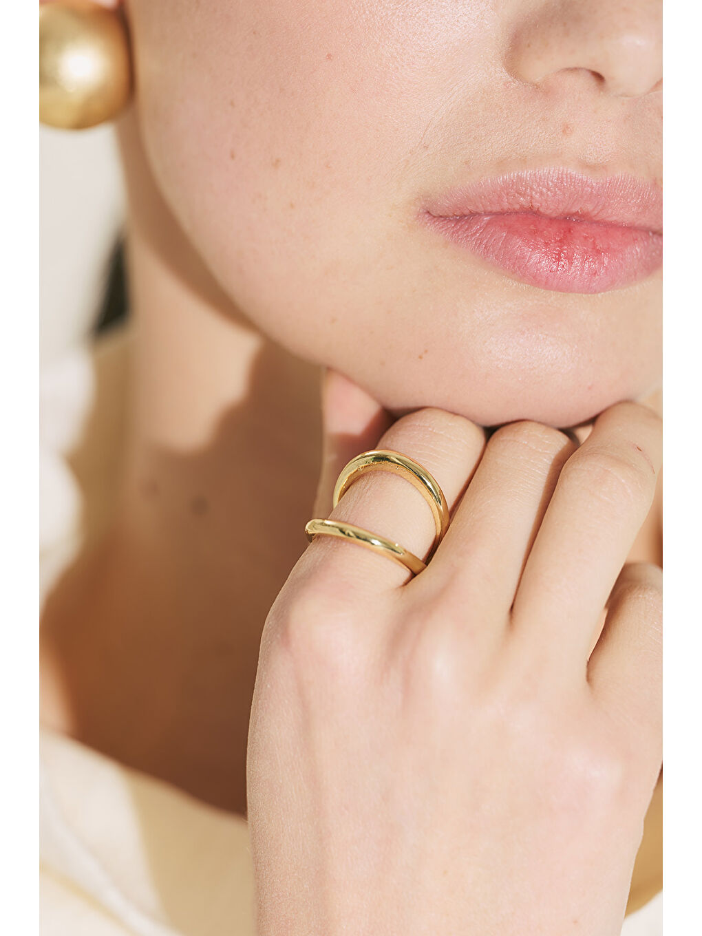 Sarı Şerit Yüzük Gold-1