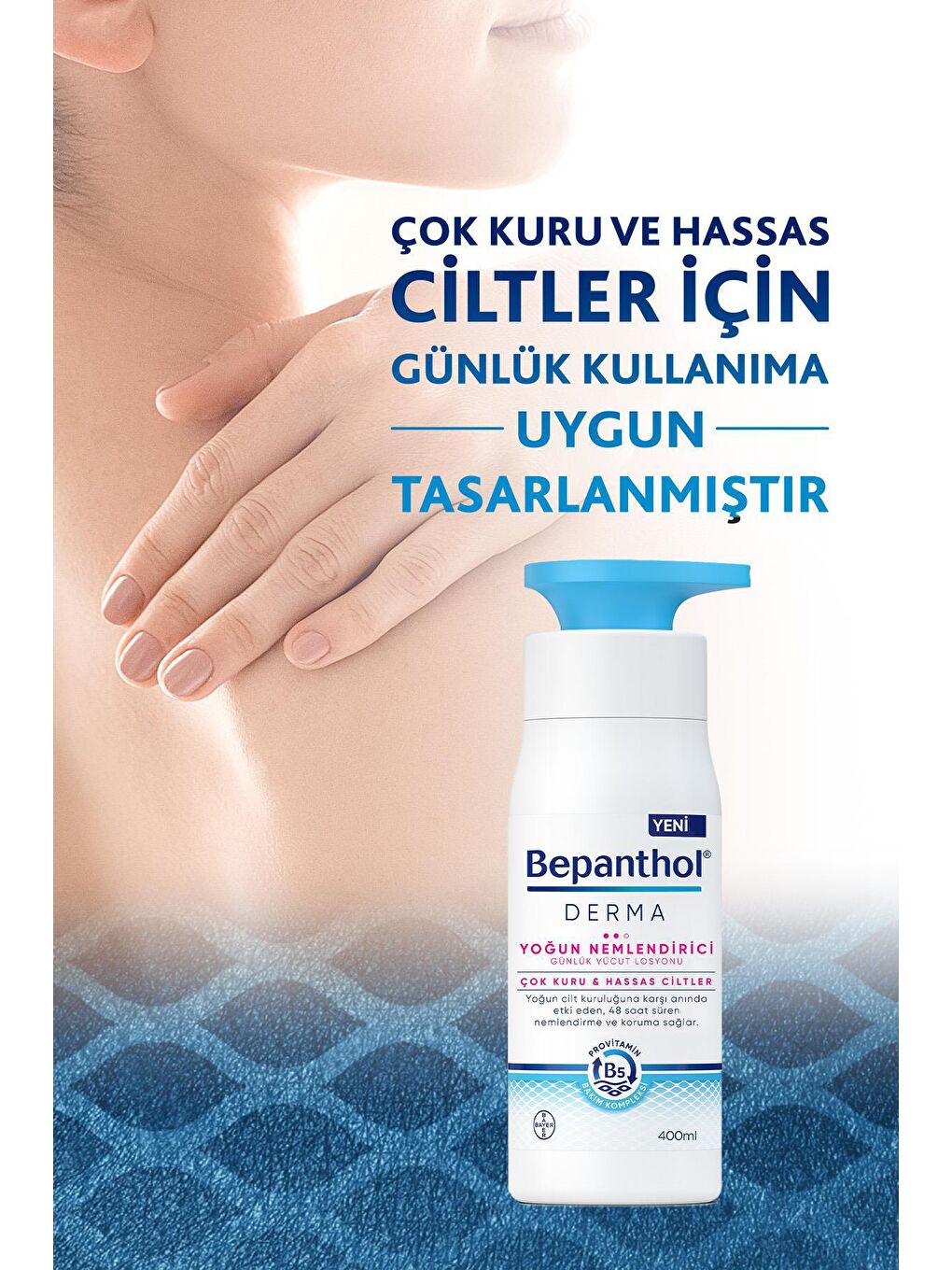 Bepanthol Şeffaf Derma Yoğun Nemlendirici 400 ml - 5