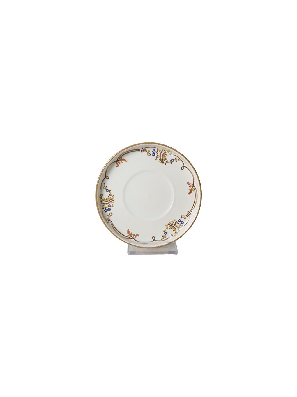 Karışık Bronze Bloom  Stackable Çay Takımı 12 Parça 6 Kişilik-5