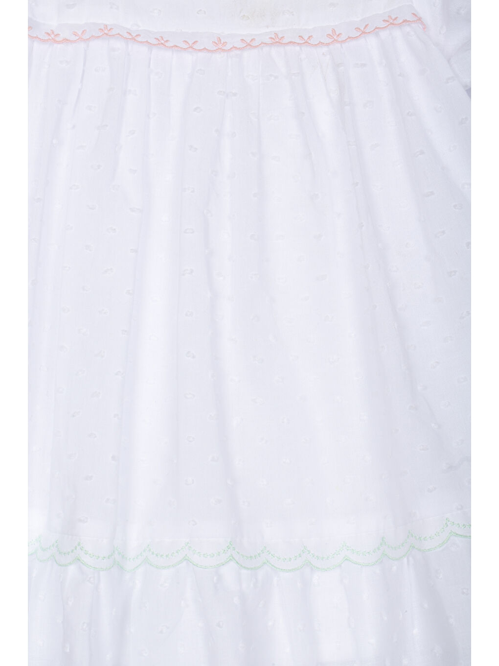 Patachou Kız Bebek Beyaz Elbise-2