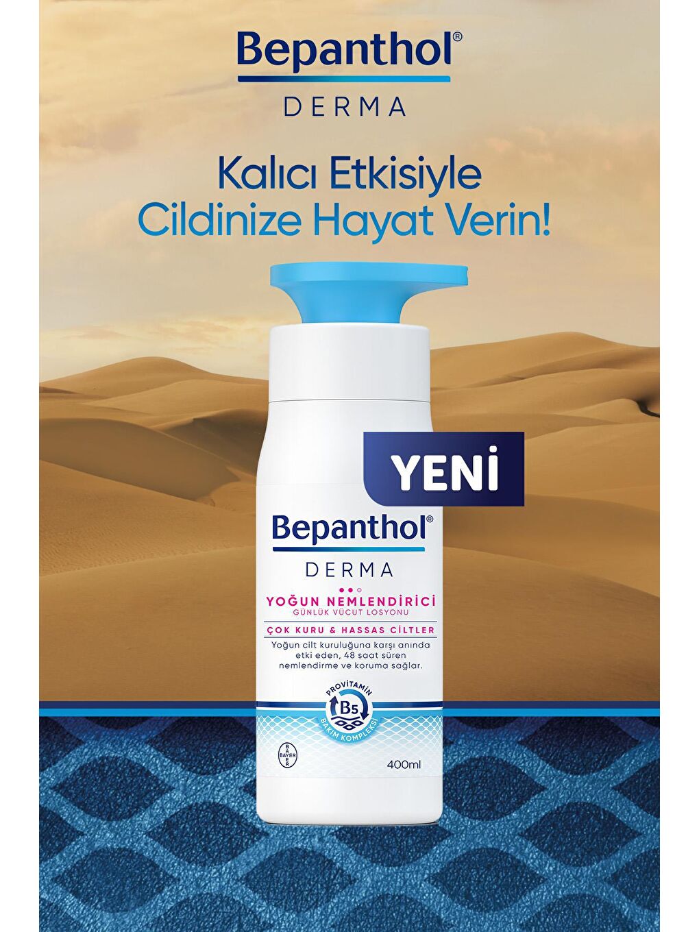 Bepanthol Şeffaf Derma Yoğun Nemlendirici 400 ml - 6