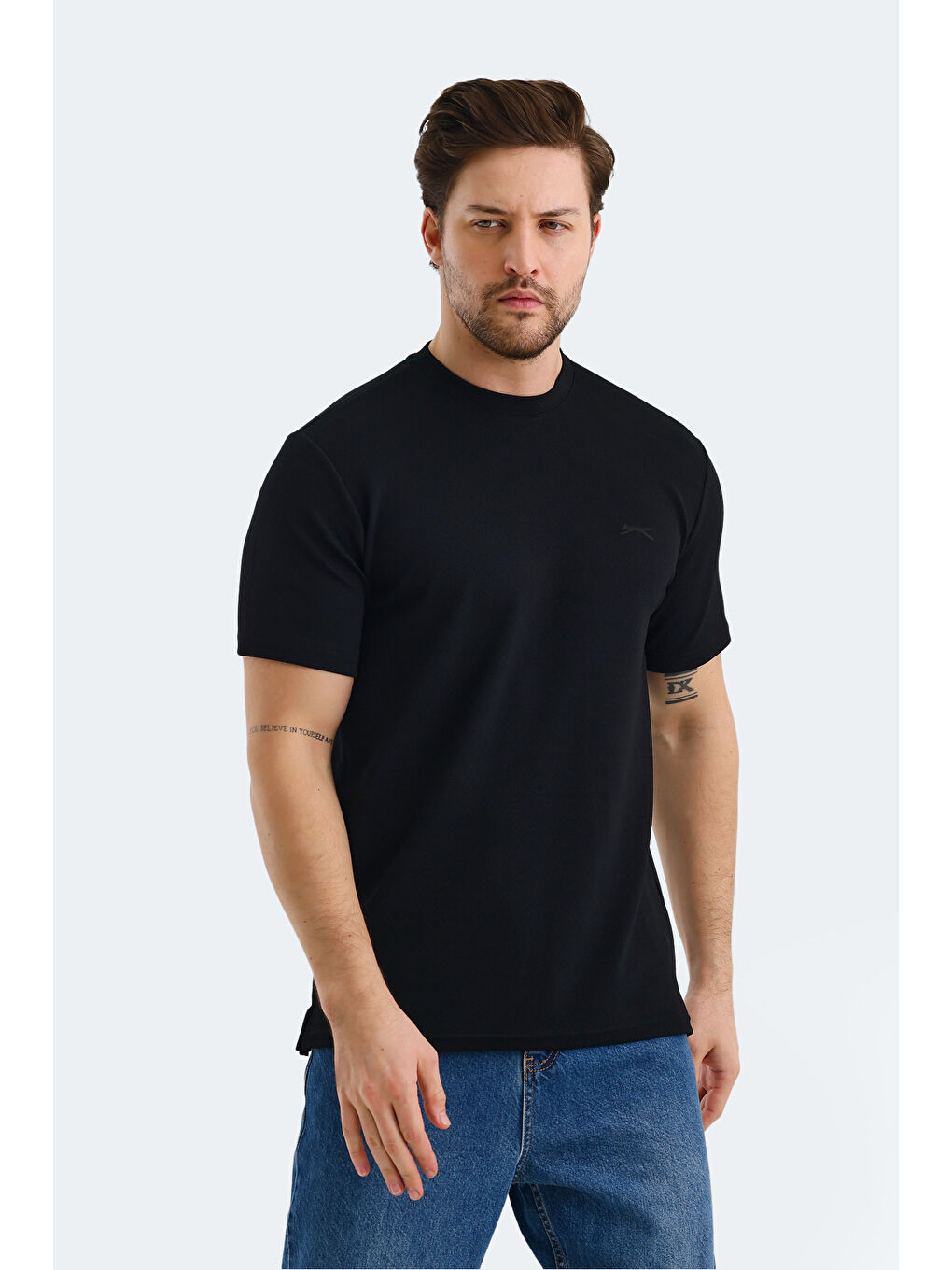 BREEZE Erkek Tişört Siyah-2