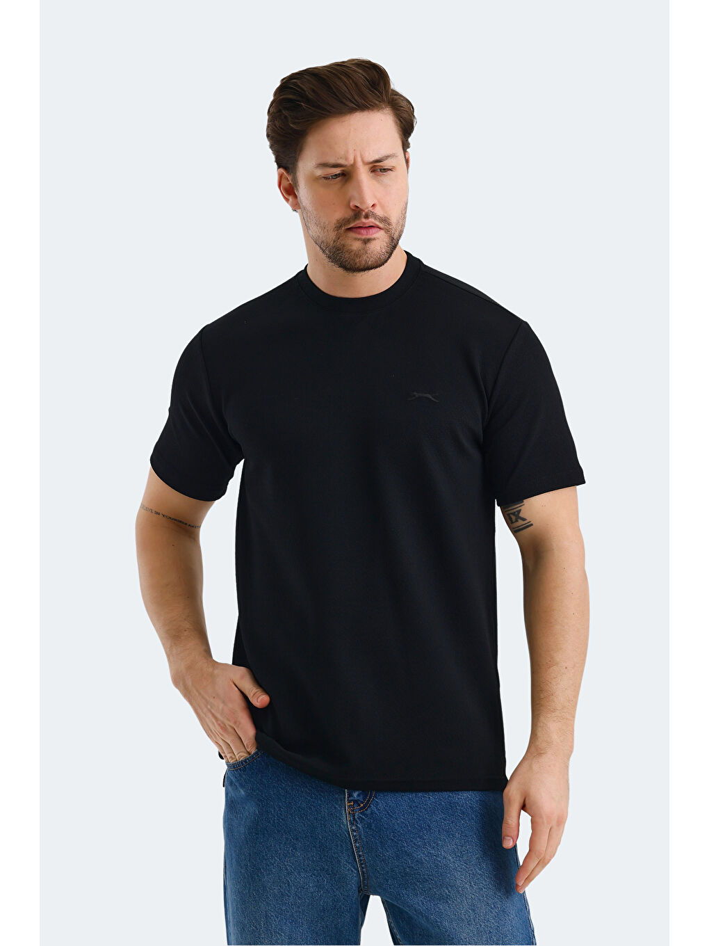 BREEZE Erkek Tişört Siyah-5