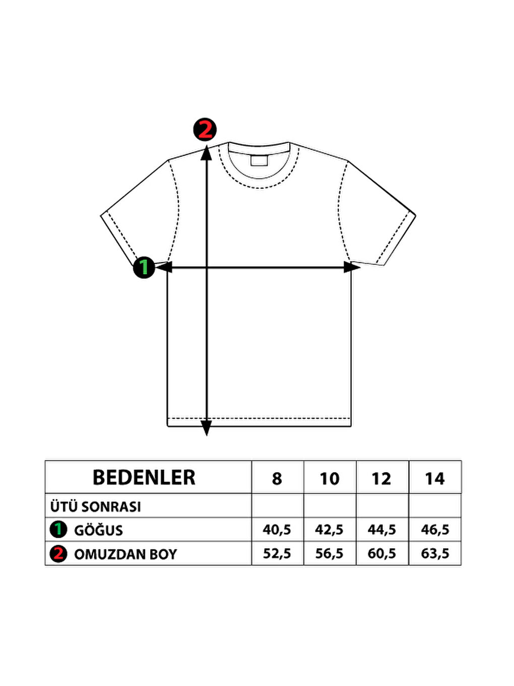 Gri Erkek Çocuk Komple Baskılı Tişört-3