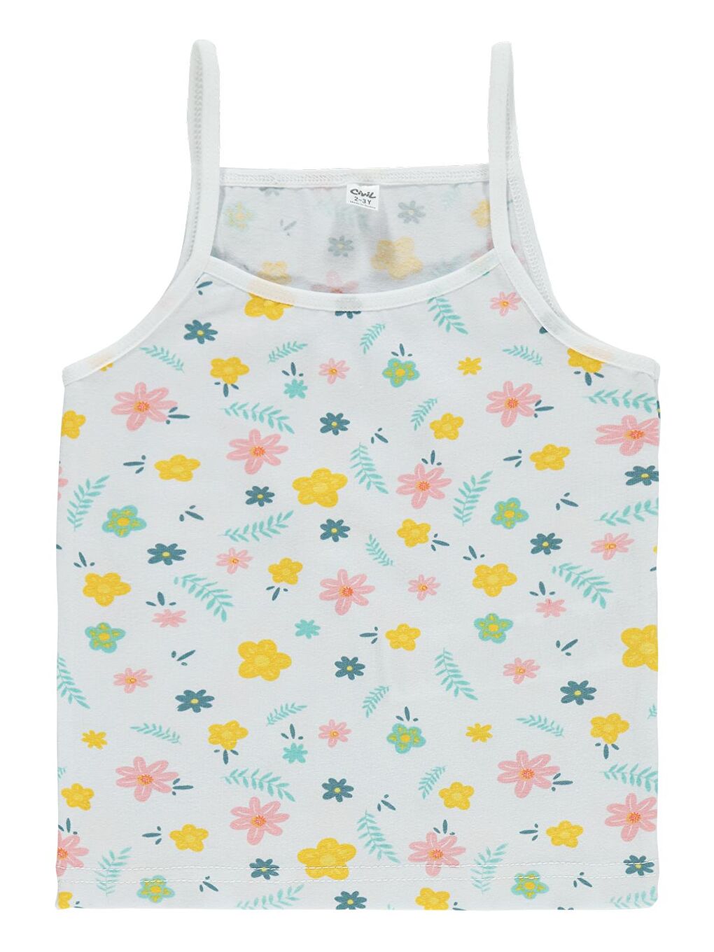 Girls Kız Çocuk İç Çamaşır Takımı 2-10 Yaş Beyaz-1