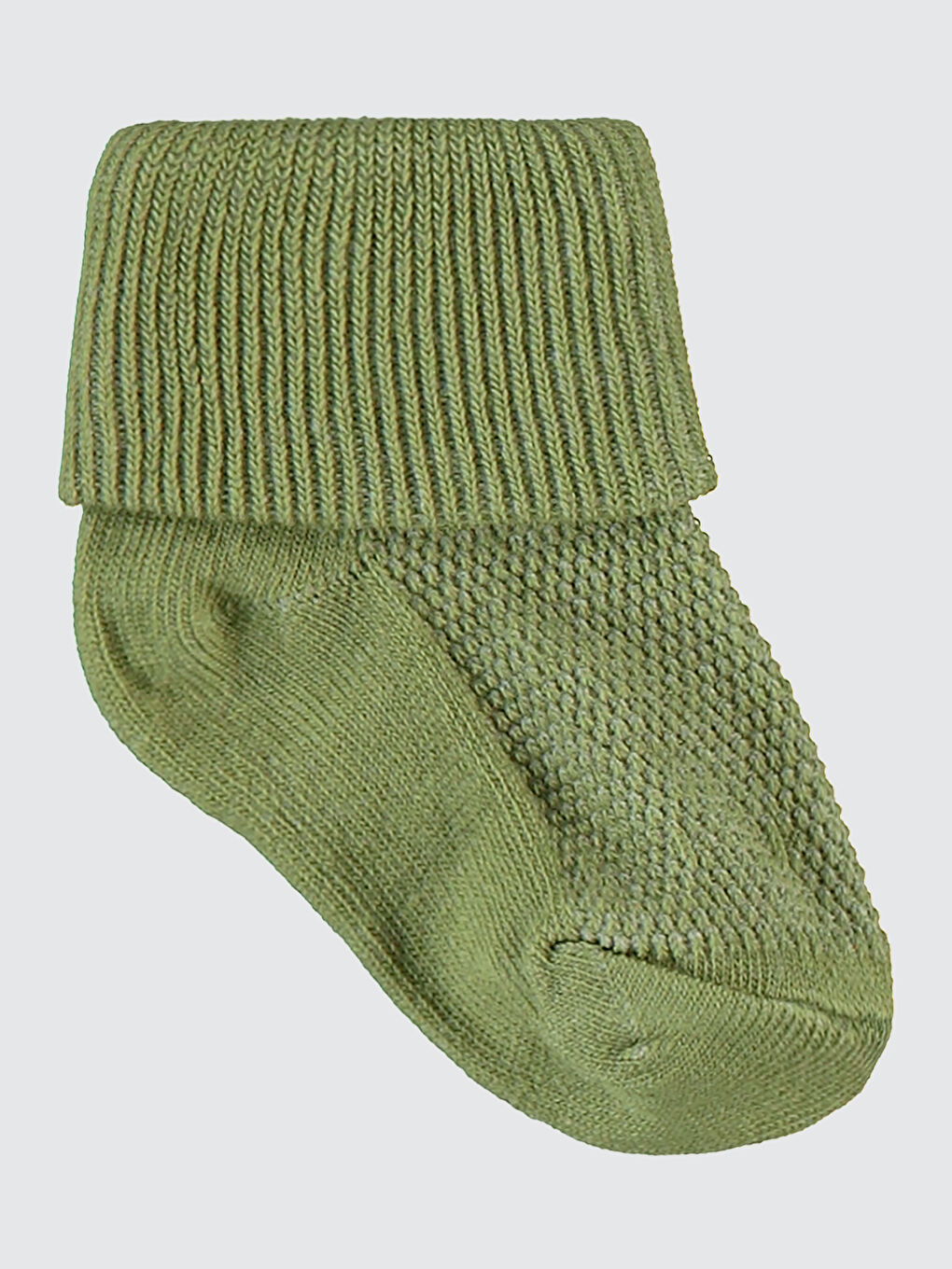 Ekru Baby Bebek 3'lü Çorap Set 0-24 Ay Krem-5