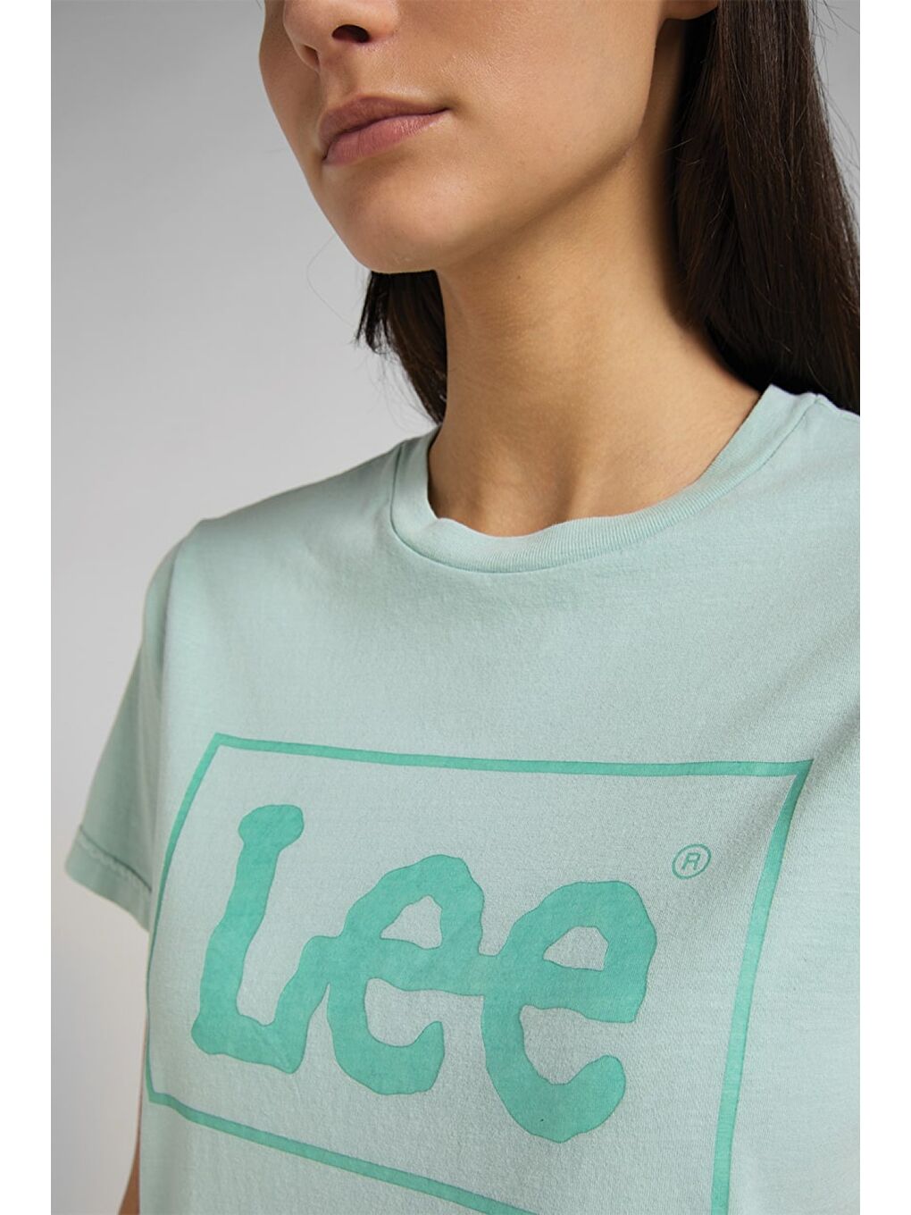 Yeşil Slim Fit Dar Kesim Bisiklet Yaka Kısa Kollu Tişört-1