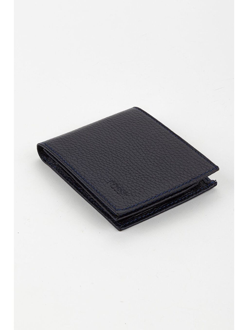 Lacivert Kutulu Hakiki Deri Yatay Kahverengi Küçük Boy Erkek El Portföyü Cüzdan