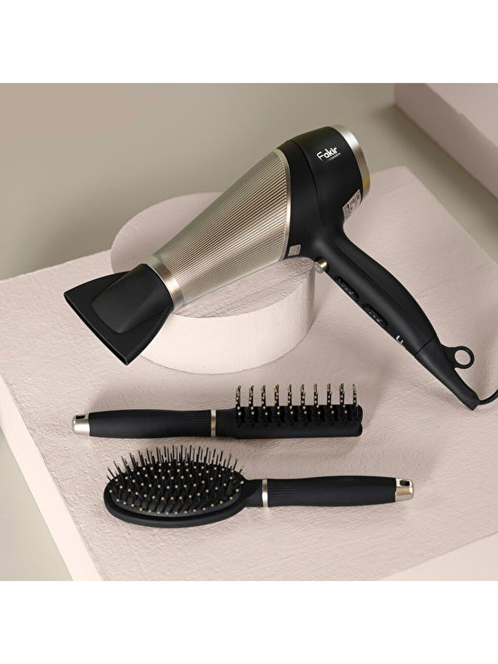 Ion Saç Kurutma Makinesi - Altın - 2200 Watt