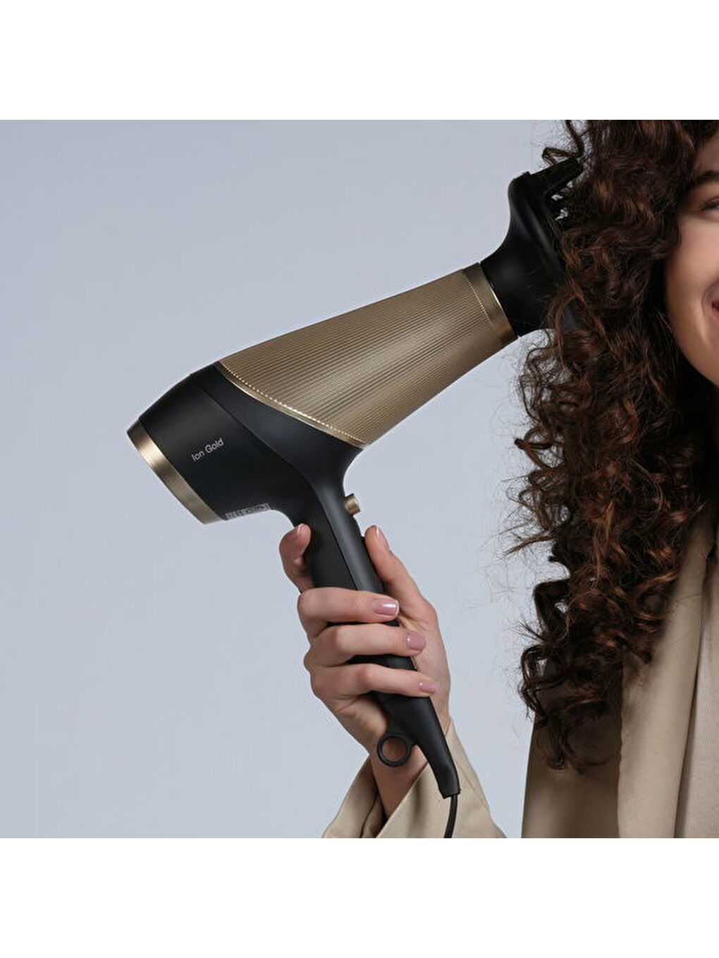 Ion Saç Kurutma Makinesi - Altın - 2200 Watt-8