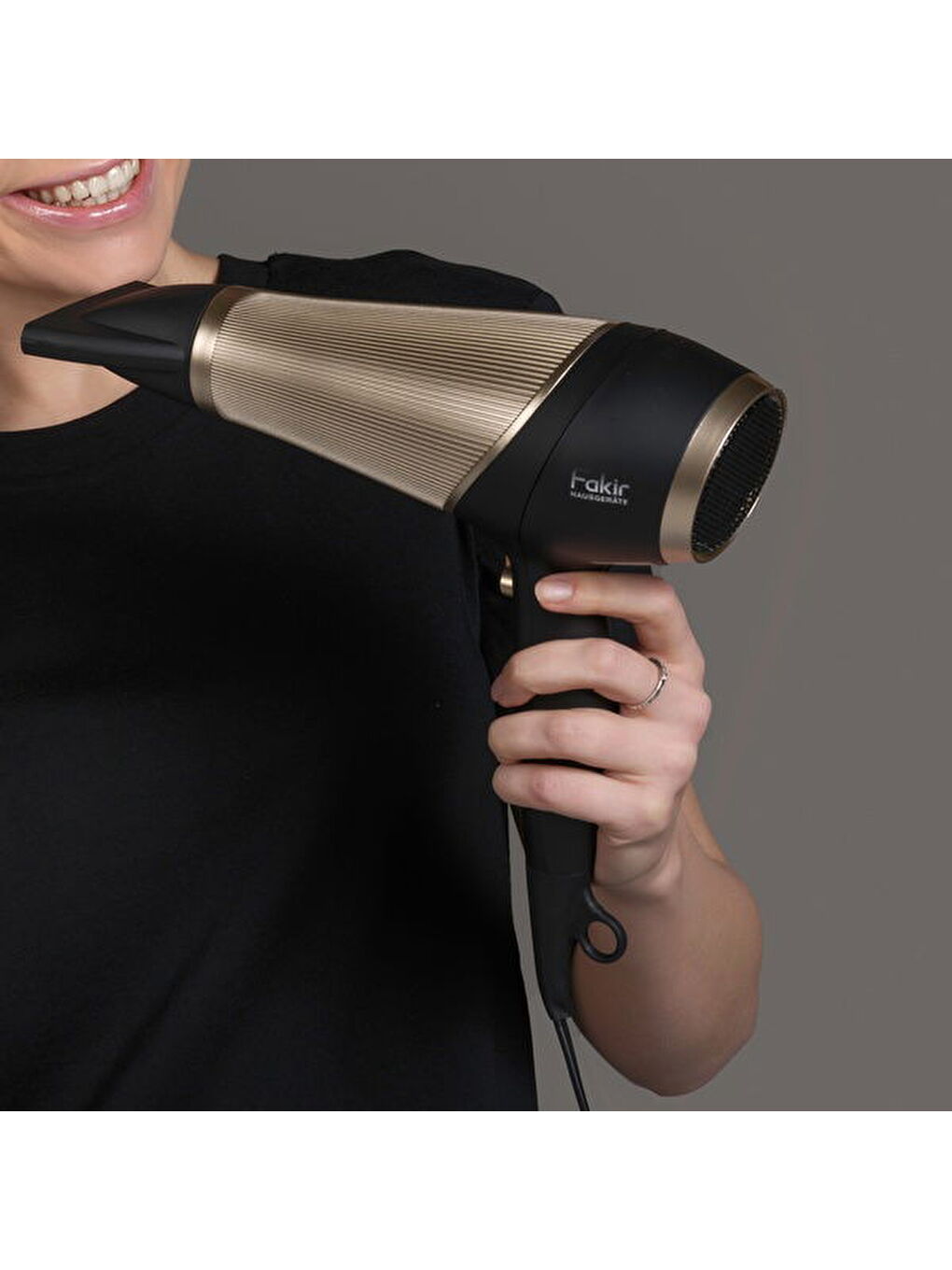 Ion Saç Kurutma Makinesi - Altın - 2200 Watt-9