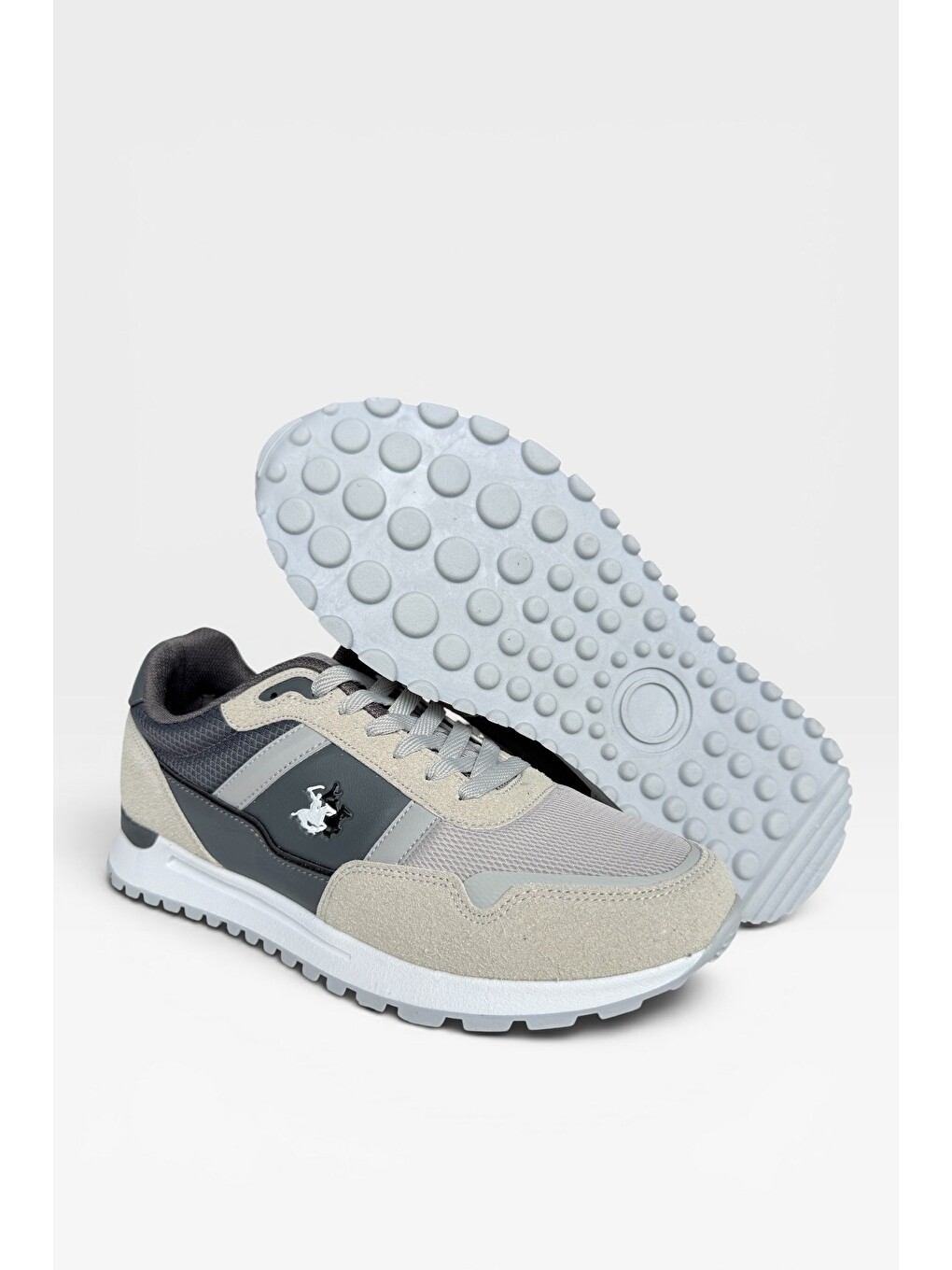 Gri Erkek Ortopedik Günlük Yürüyüş Koşu Sneaker Spor Ayakkabı Grİ-4