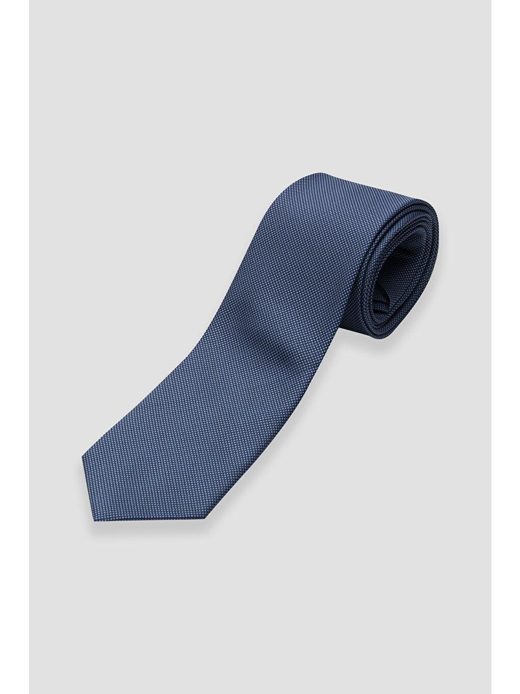 Kravat 8 Cm Mikrofiber Polyester Açık Mavi Erkek Desenli Kravat