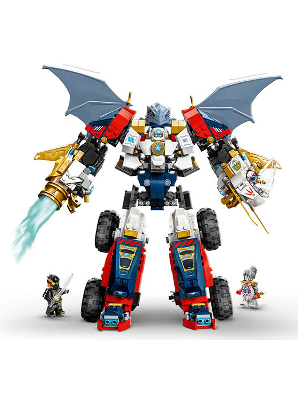 NINJAGO Zane in Ultra Kombo Mechi 4ü 1 Arada 71834-2