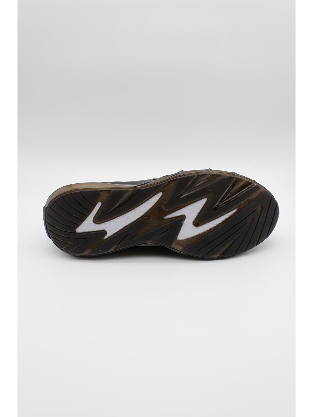 Koyu Haki Hakiki Deri Bağcıklı Casual Ayakkabı 1033235113-1