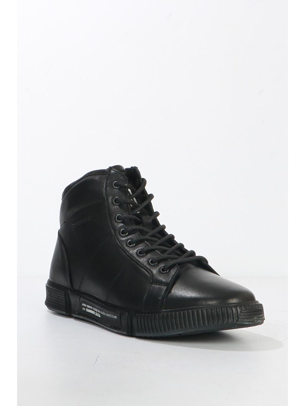 Erbos Hakiki Deri Siyah Outdoor Erkek Bot-1