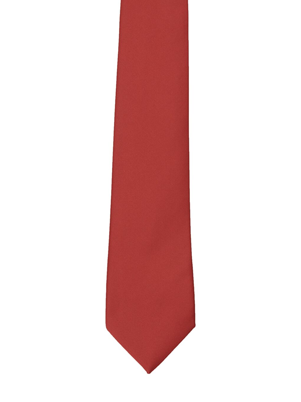 Erkek Bordo Düz Klasik Kravat-1
