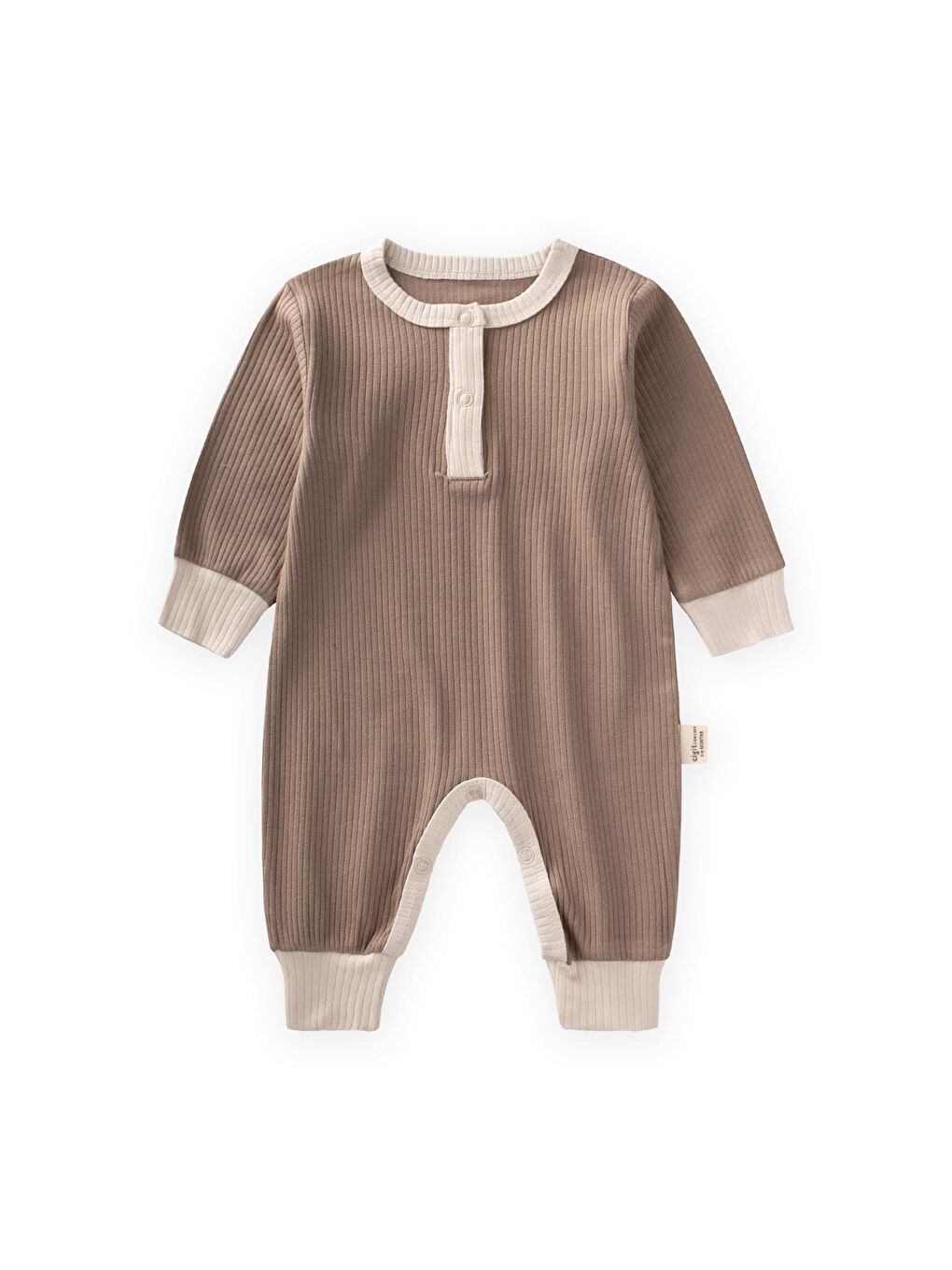 Bej Erkek Çocuk Tulum