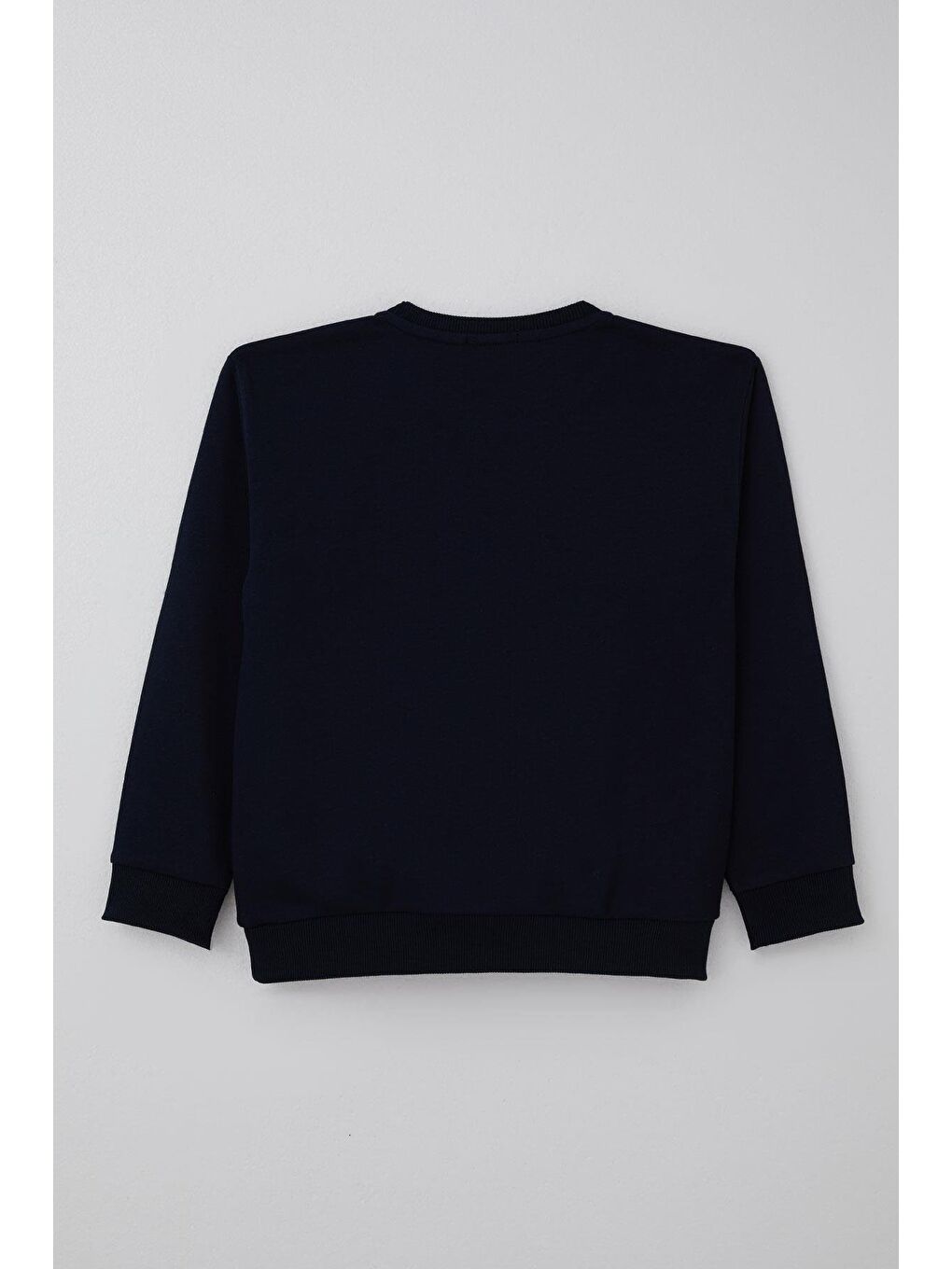 Erkek Çocuk Eşofman Takımı Yazı Baskılı Pantolunu Parça Detaylı Lacivert (5-10 Yaş)-3