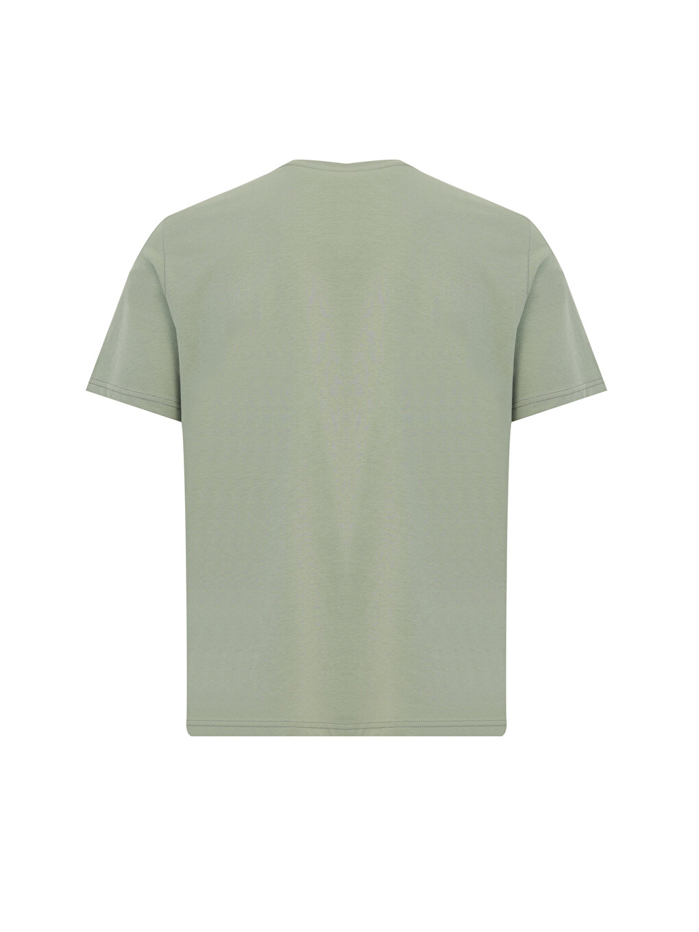 Yeşil Erkek Kısa Kol T-Shirt-1