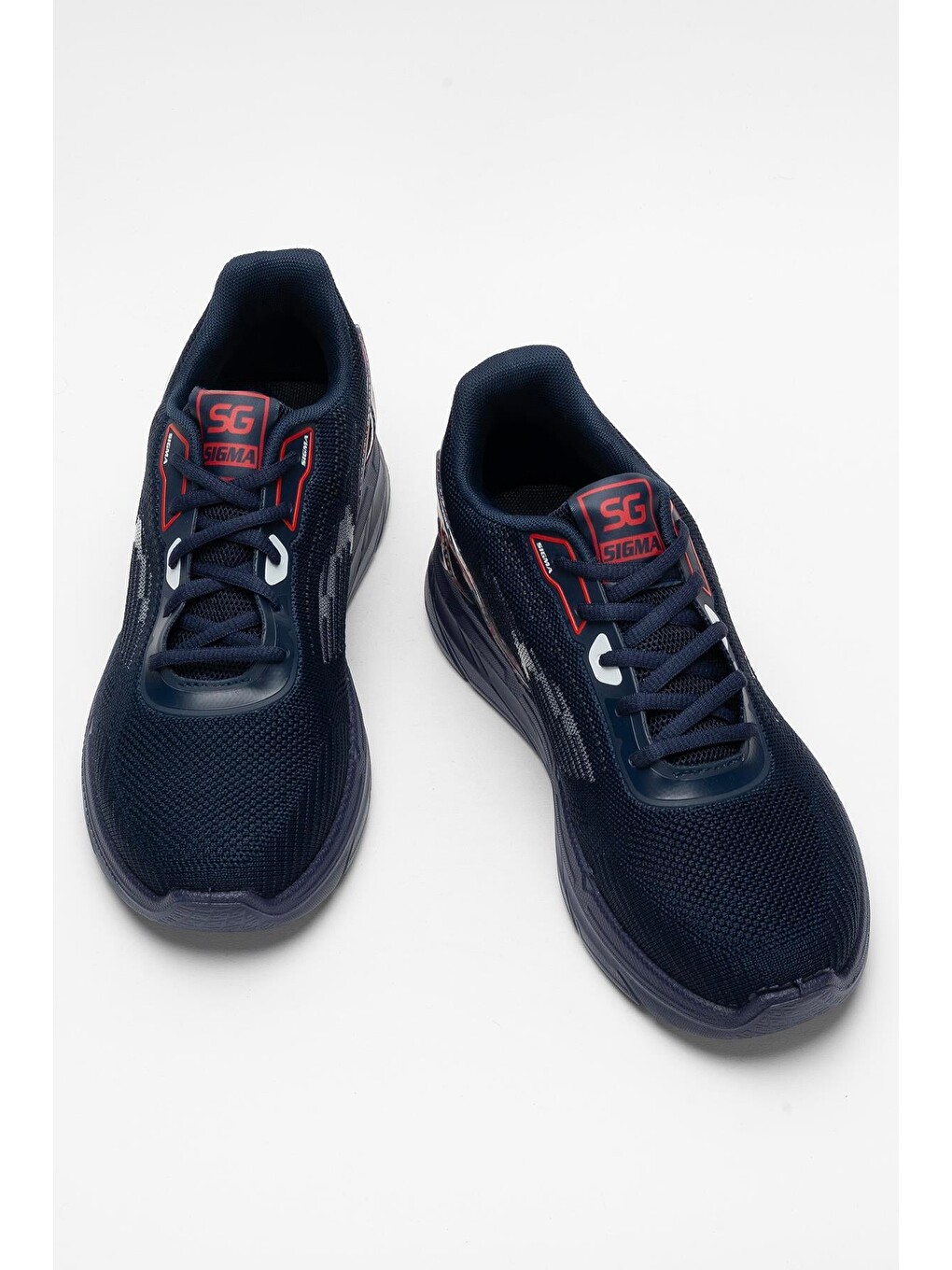 Lacivert Erkek Triko Sneaker Rahat Hava Alabilen Kokusuz Spor Ayakkabı Lacİ-5