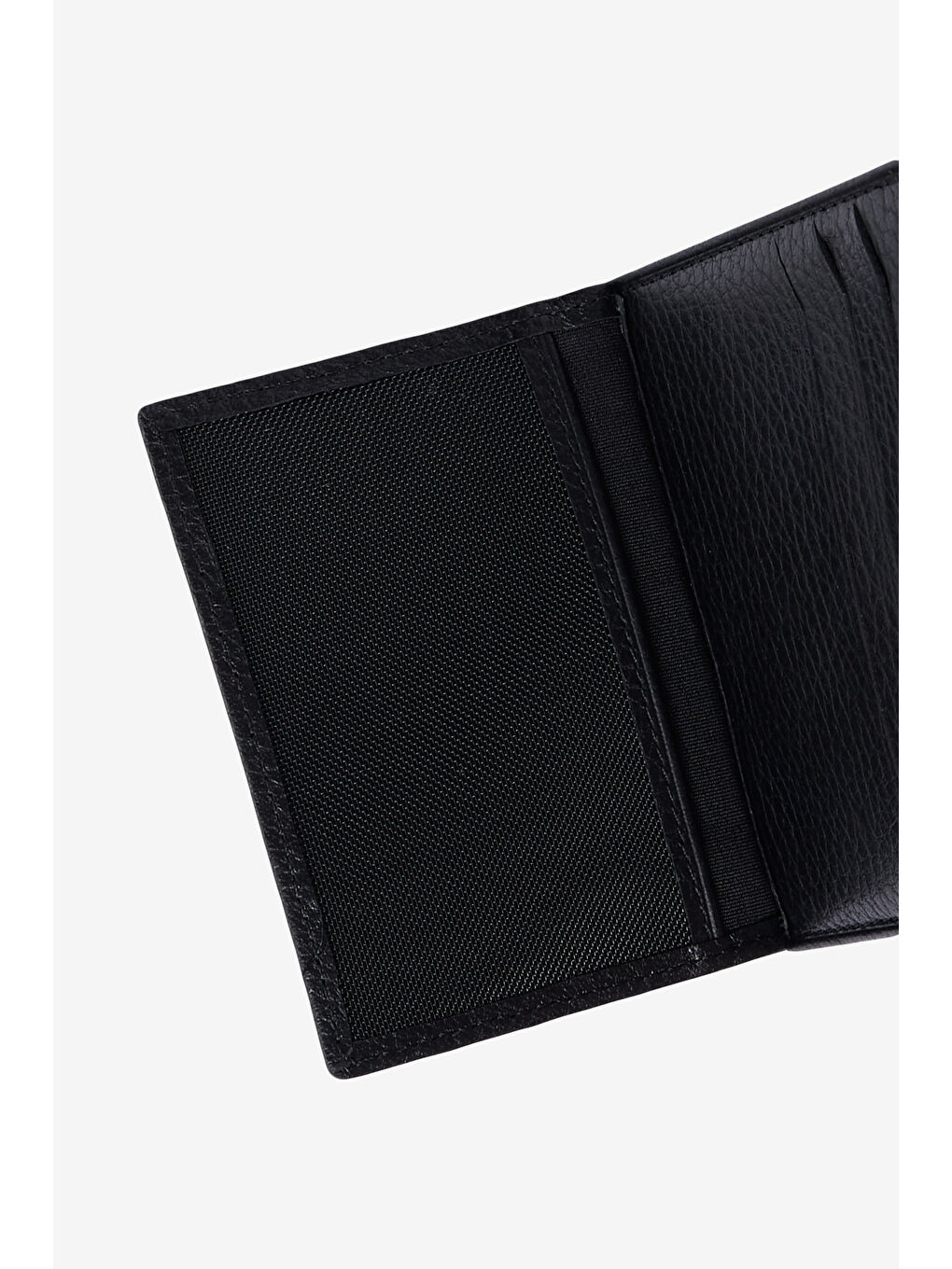 Erkek Siyah %100 Deri Klasik Kartlık-7