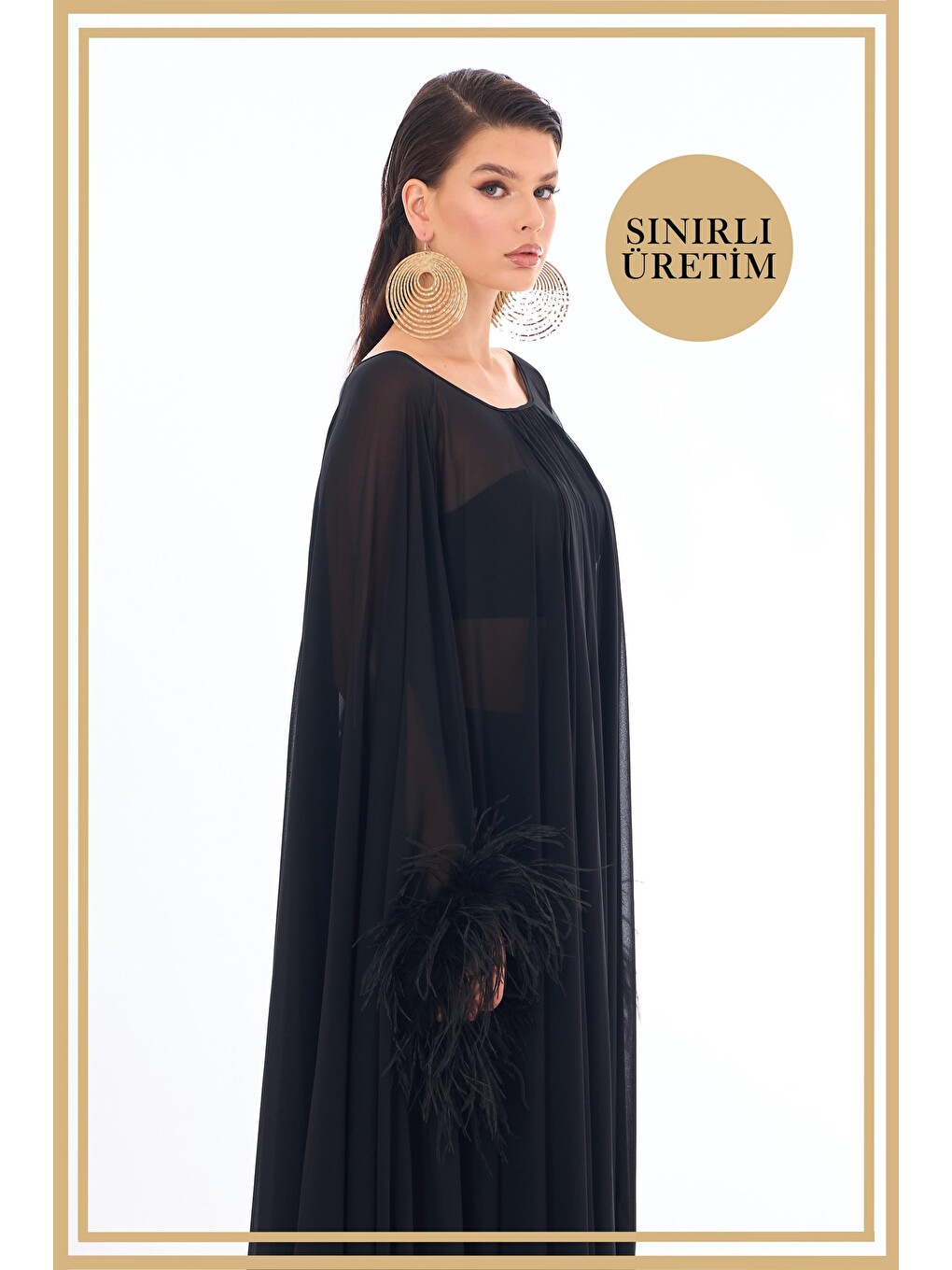 Limited Edition | Helena Siyah Uzun Takım-2