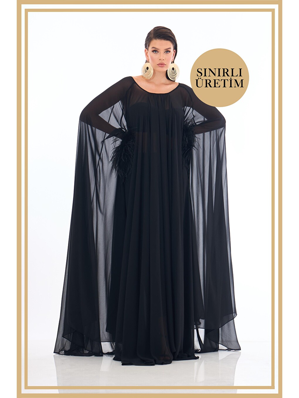 Limited Edition | Helena Siyah Uzun Takım-3