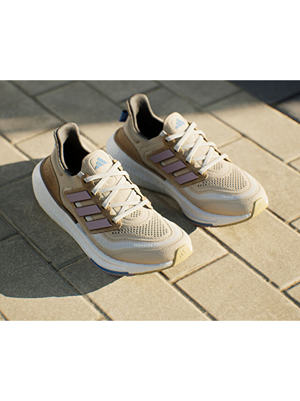 Ekru Ultraboost Light Mftp Kadın Koşu Ayakkabısı Ie5834 Krem-3