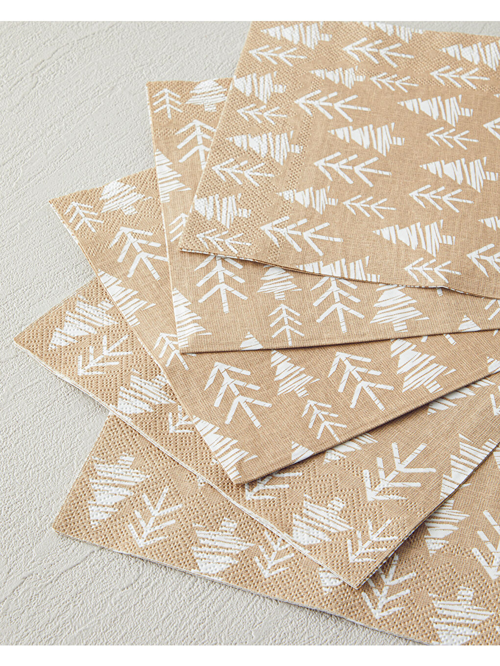 Magic Trees 20'li Kağıt Peçete 33x33 cm Beyaz-1