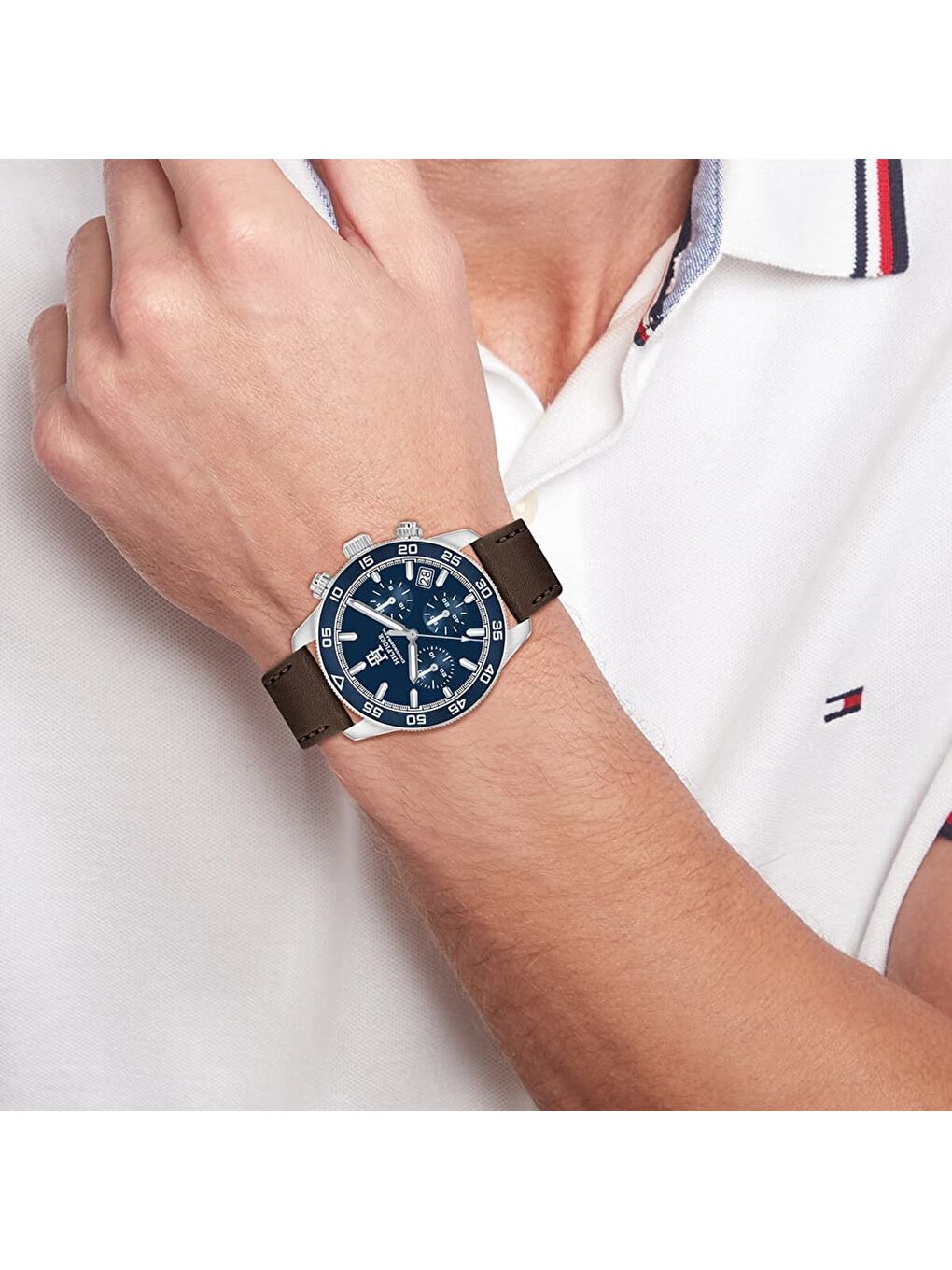 Kahverengi TH1792163 Erkek Kol Saati-3