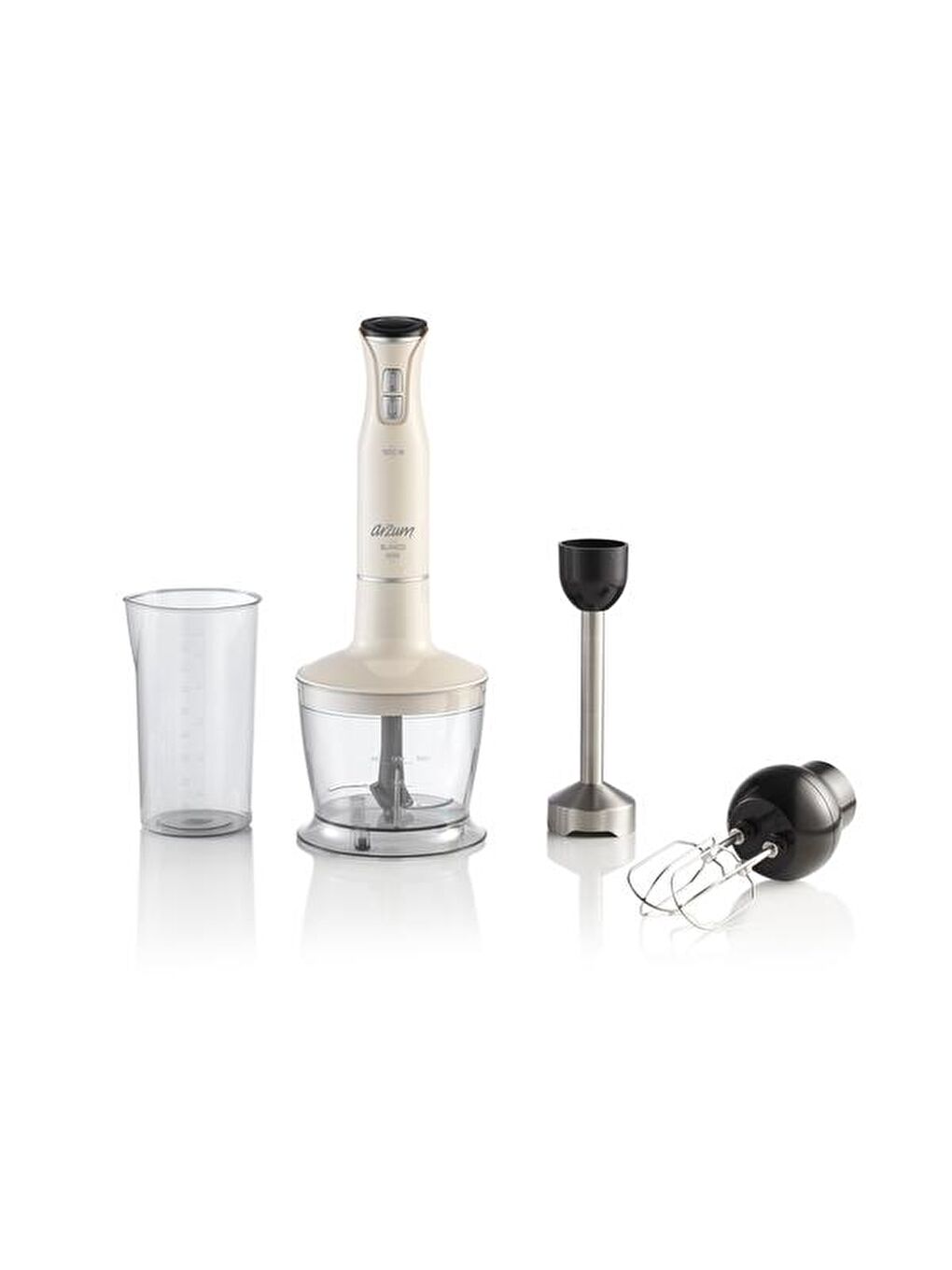 AR1140 Blanco Mini Blender Set - Beyaz - 1500 Watt