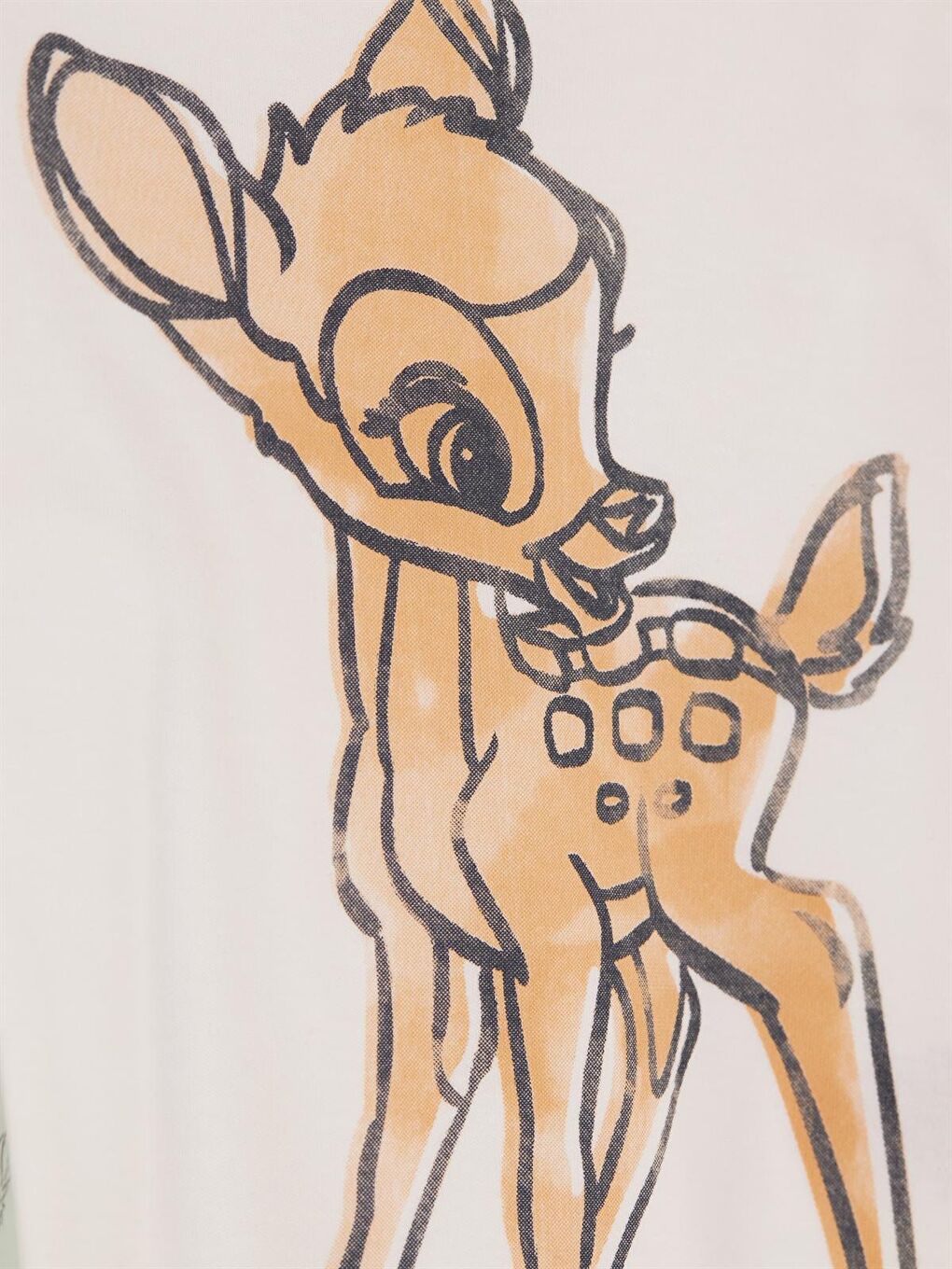 Ekru Bambi Lisanslı Kız Bebek 3'lü Set 21429-1